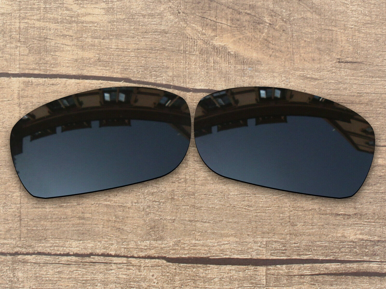 Vonxyz Polarized Lenses for-Oakley Fives Squared Frame Stealth Black