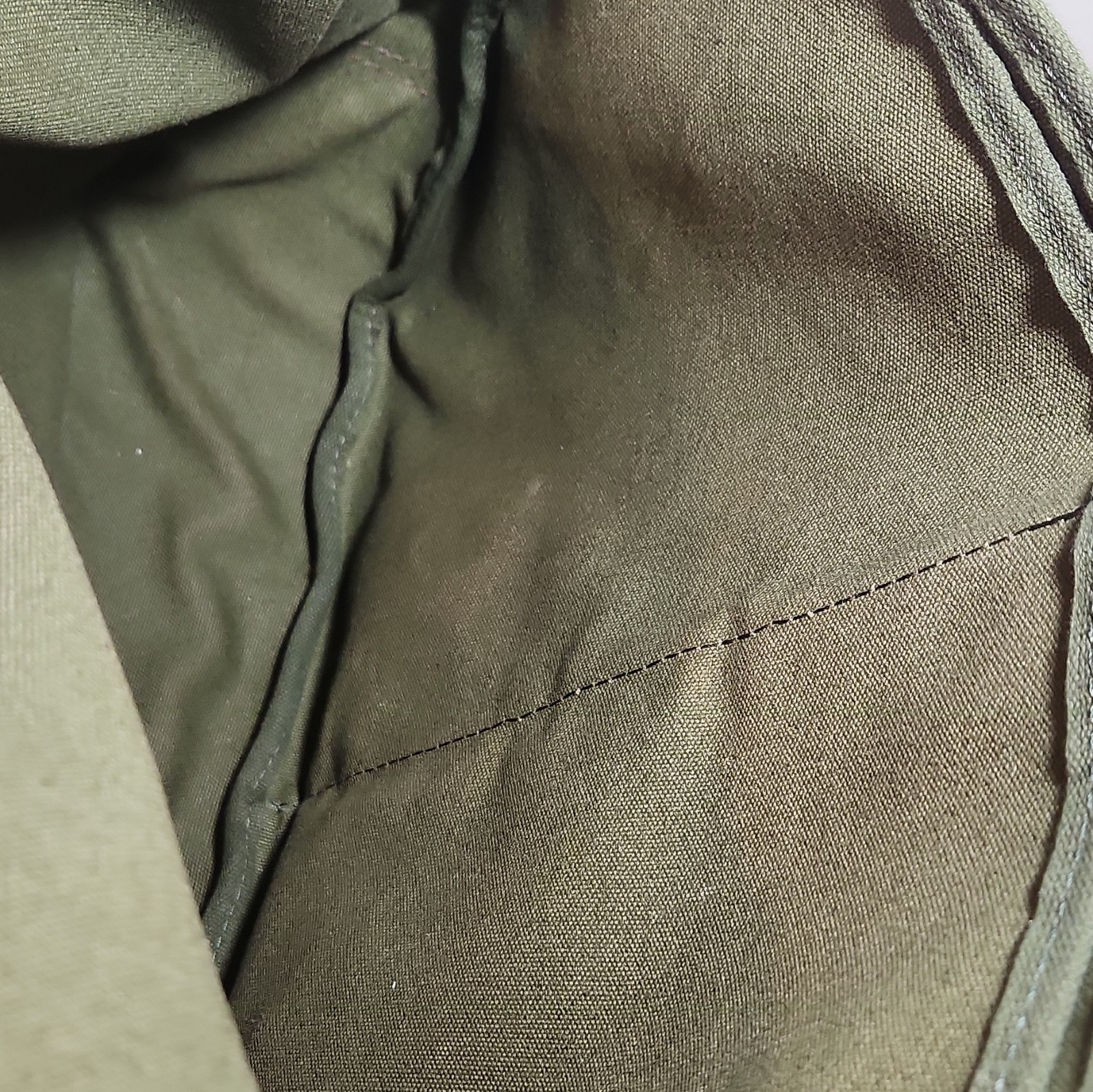 Green/Brown Messenger Shoulder Bag, Adjustable Strap, Flap Buckle, Top Zipper