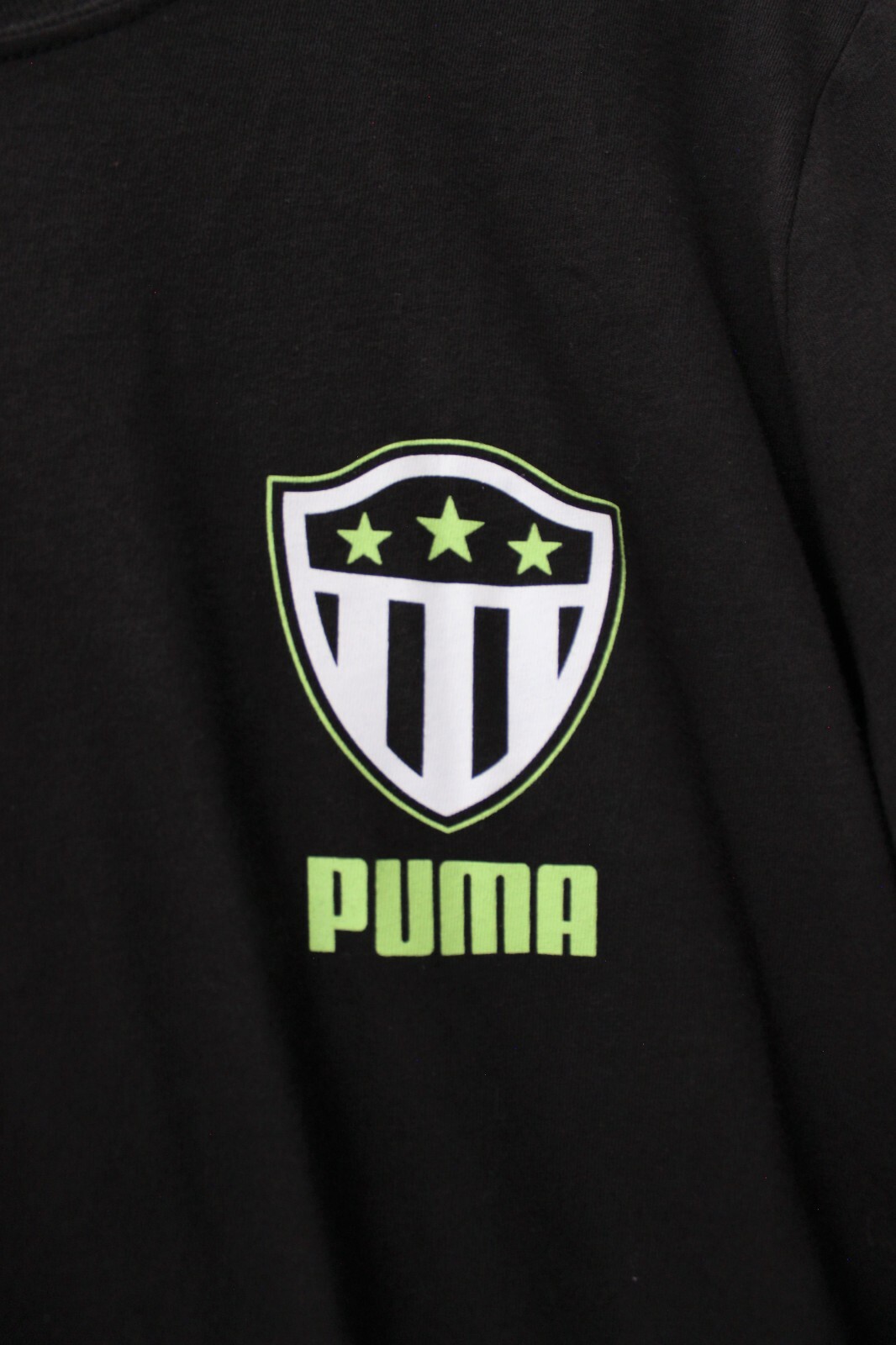 Puma Men’s Midfield Black Long Sleeve T-Shirt Size M NWT