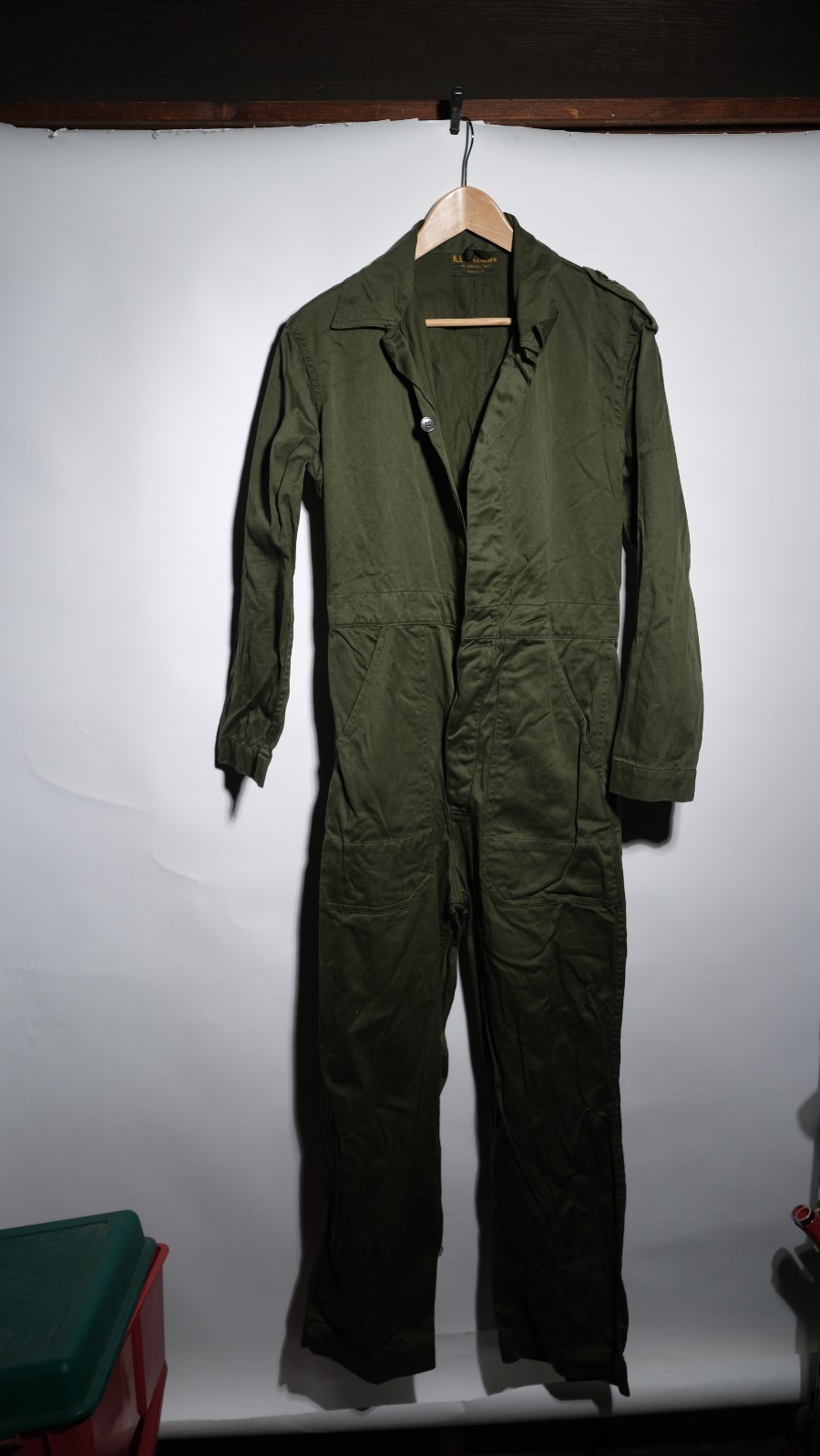 Vintage U.S. Military Utility Coveralls K.L. Bendien 48