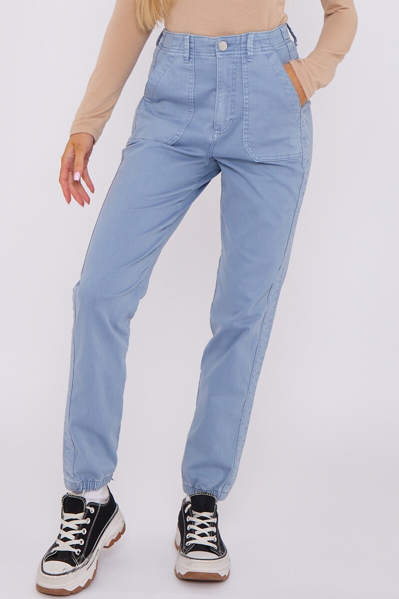 Ex M&S Ladies Joggers Slim Fit Cotton Stretch Trousers Jogging Bottoms