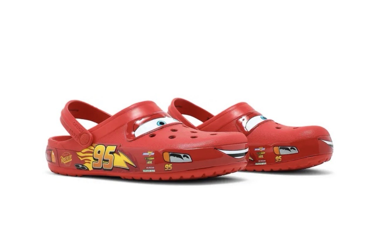 Crocs J3 Junior Lighting McQueen Light Up ⚡️NWT New with Tags Fast Shipping. ⚡️