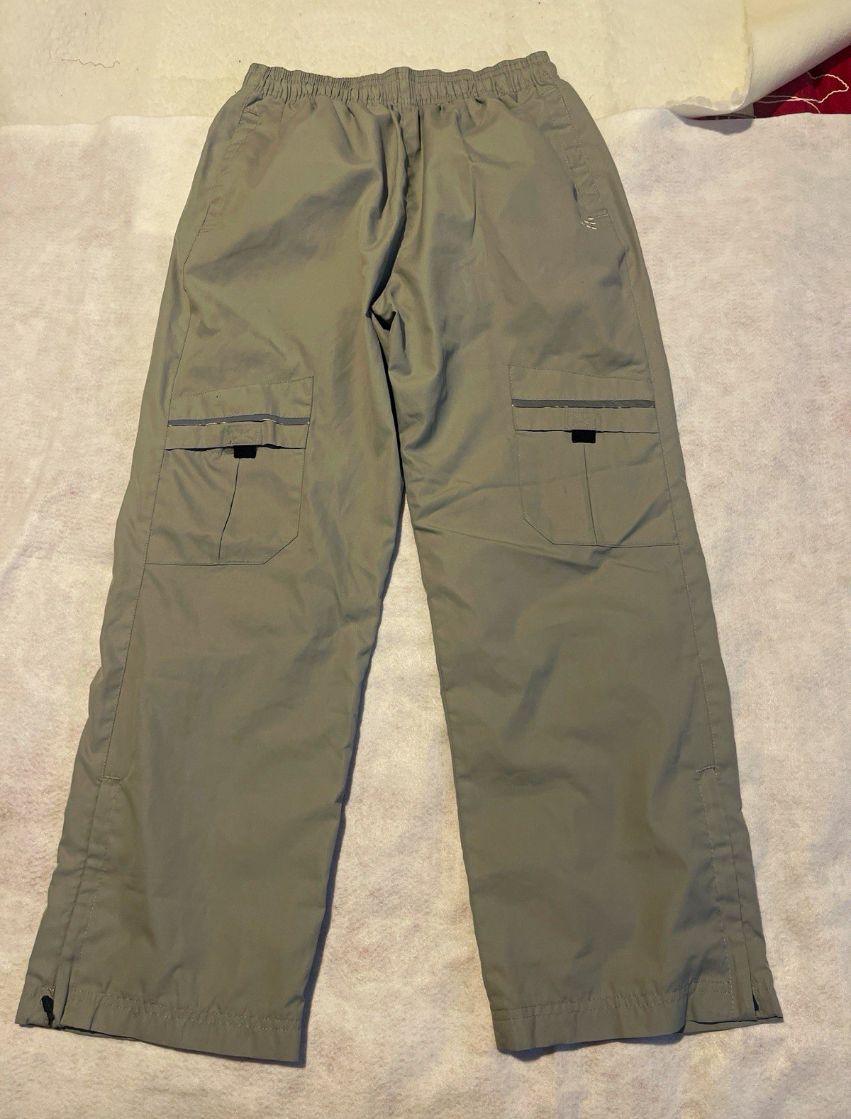 BCG Boys Size Med Water Resistant Outdoor Active Pants 34″ Length 23.5″ Inseam