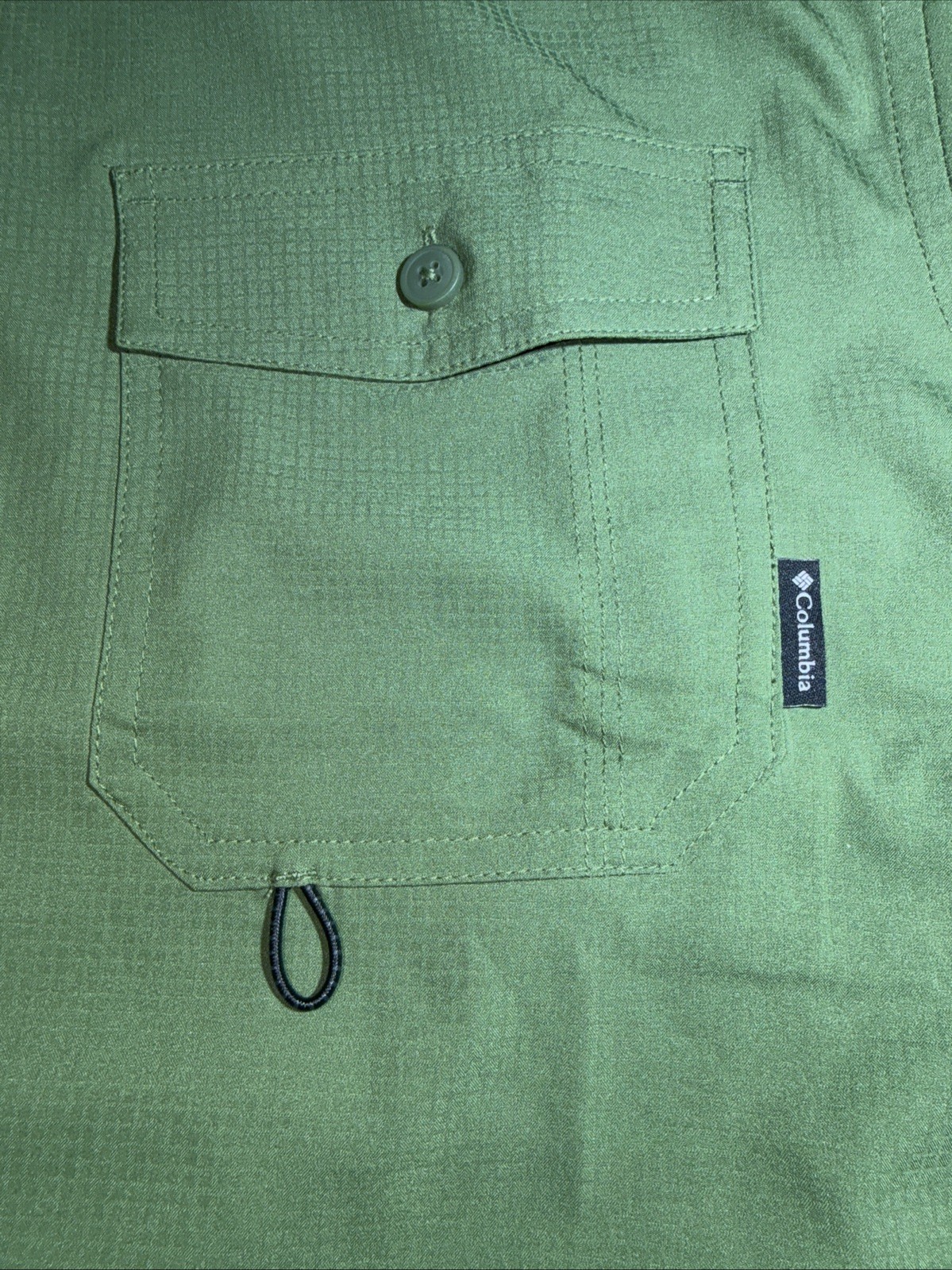 NEW Men’s Columbia Omni-Shade James Bay Green Long Sleeve Shirt Size Large