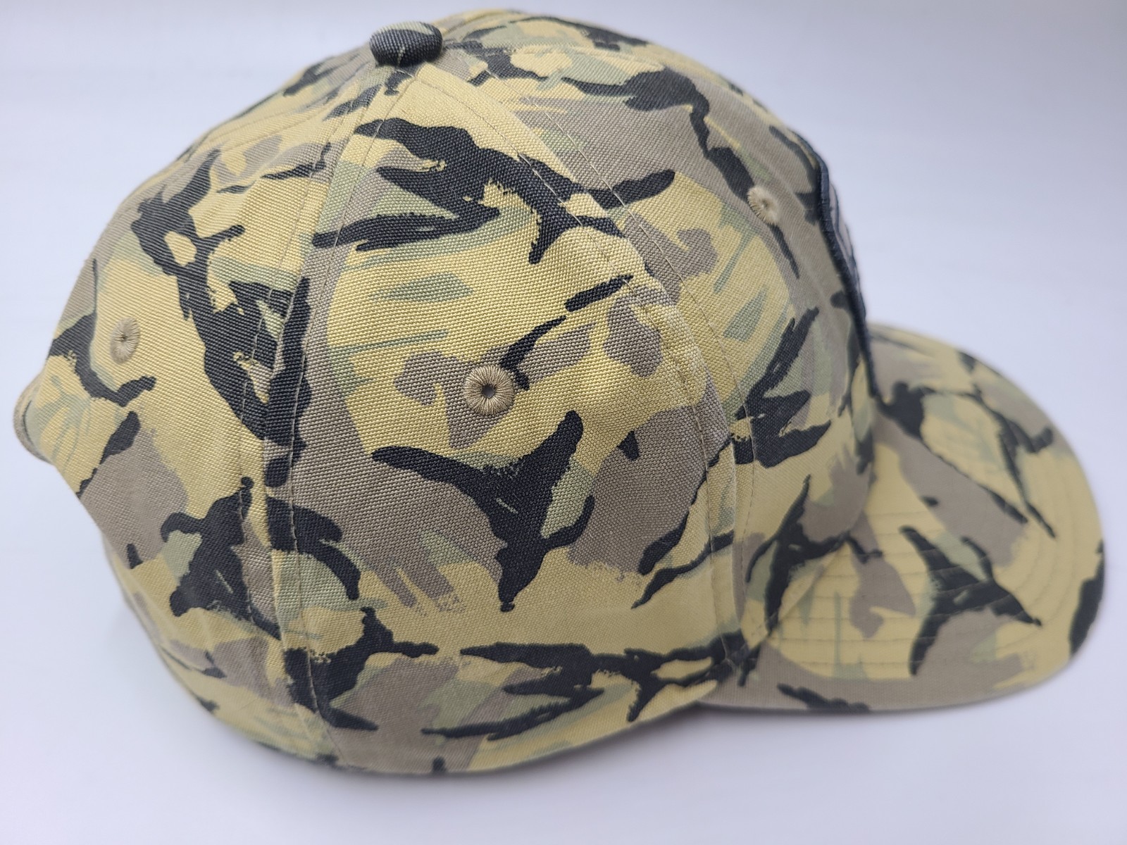 Patagonia Patch Roger That Camo Snapback Hat Cap Hike Outdoors Men Women Yellow