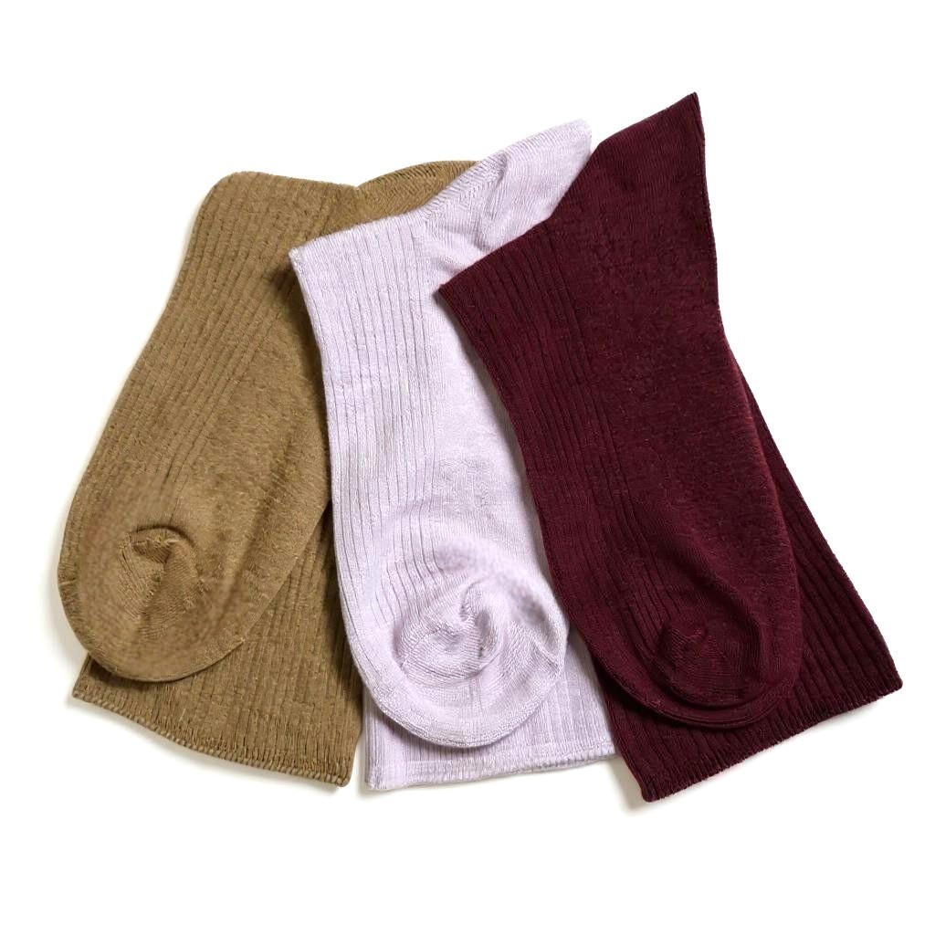 Sierra Socks Diabetic/Arthritic Rayon from Bamboo Soft Crew Comfort Top Socks
