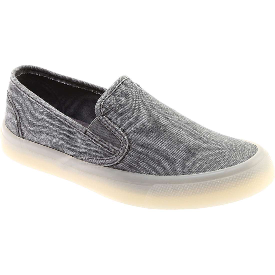 Women Sperry Seaside Drink Slip On Sneaker with Memory Foam Footbed Grey US 6