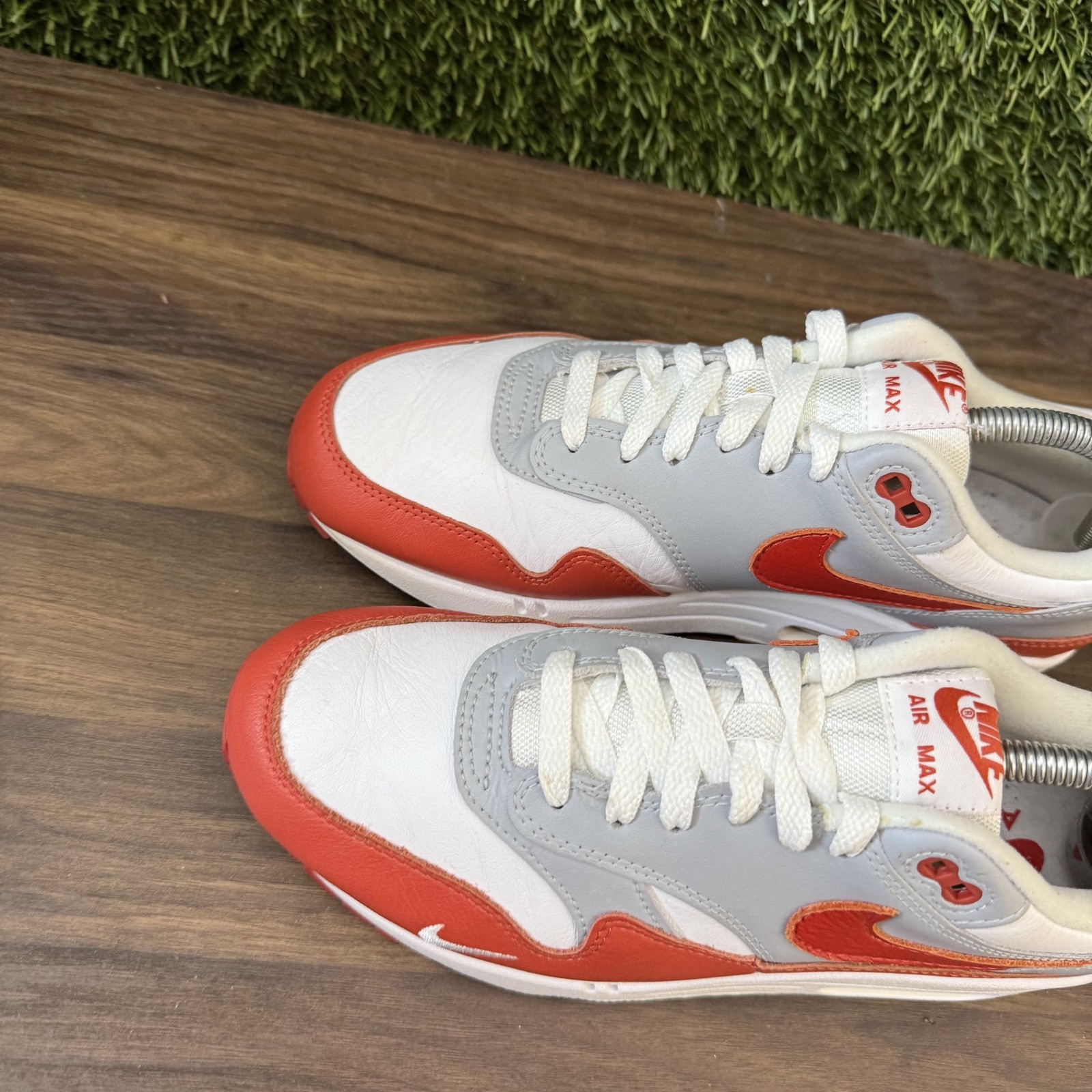 Nike Air Max 1 LV8 White Martian Sunrise DH4059 102 Size 8.5 Shoes