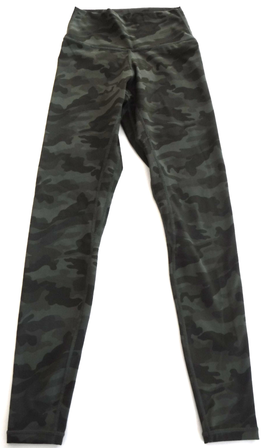 Colorful Koala Stretch Green Camo Leggings Yoga High-Rise Pants Women’s XS