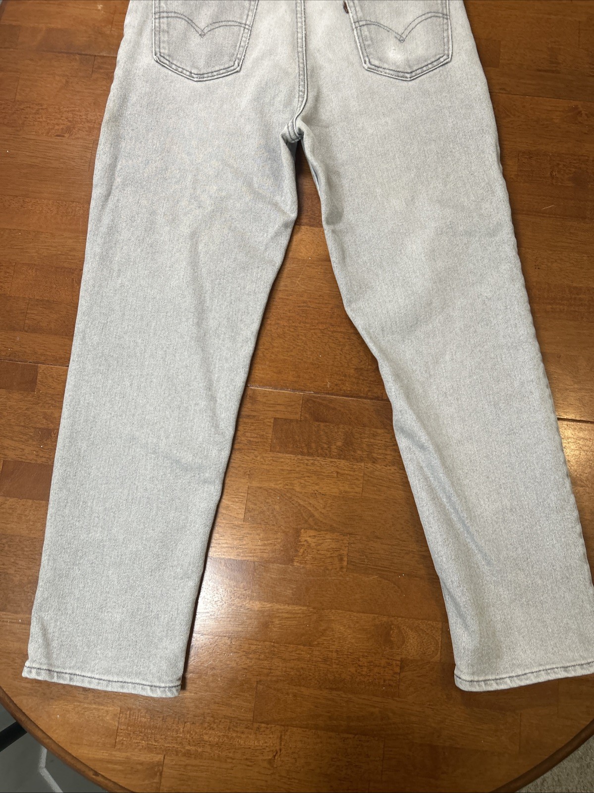 Vintage Levi’s 540 Jeans Men’s Size 36×30 Gray Flex Denim Brown Tab 90s