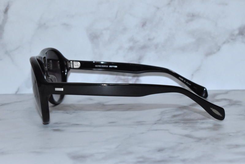 Oliver Peoples Paddock Teardrop Sunglasses BK Plastic Unisex