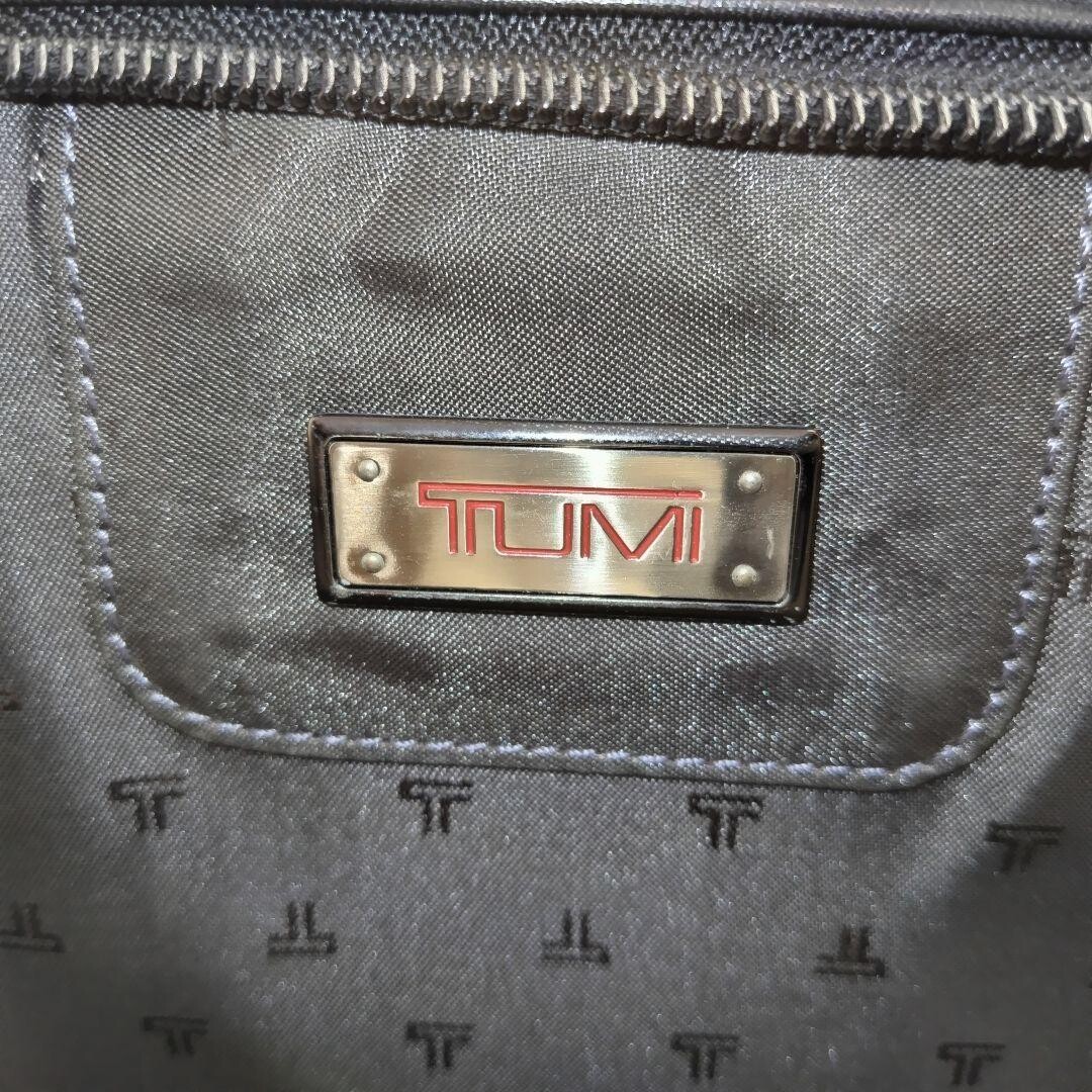 TUMI Alpha 96141D4 Black Leather Briefcase 2 Way Computer Bag Expandable A4 PC