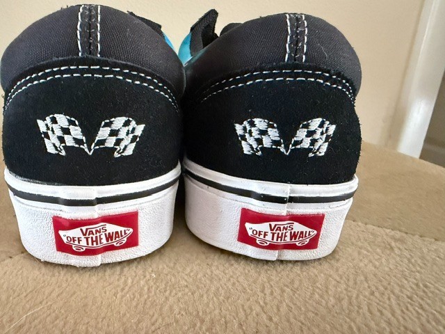 Vans Comfycush Old Skool Formula 66 Black Multicolor Unisex Shoes M6.5 W 8.0 NIB