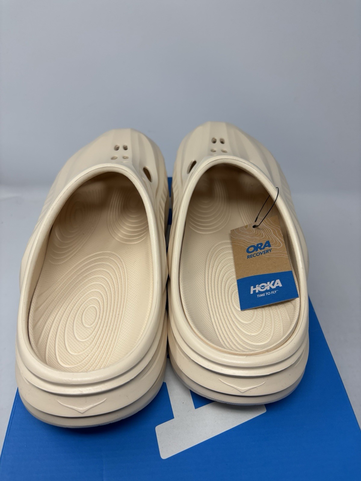 Hoka Unisex Ora Recovery Mule Vanilla 1147951-VLV Men’s Size 7 Women’s Size 9
