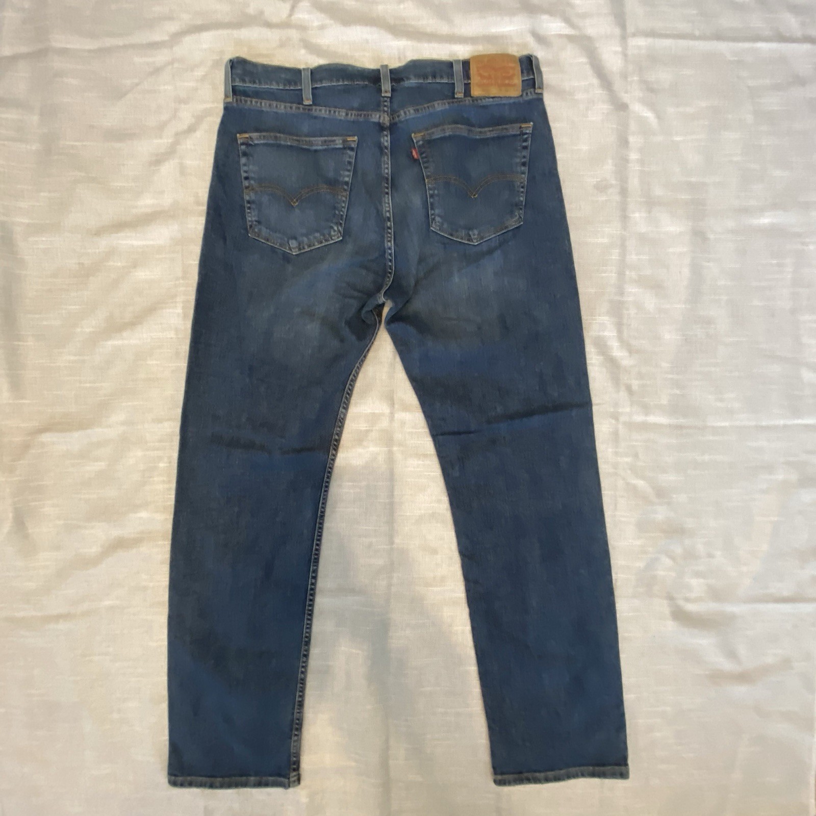 Levi’s NWT 505 Regular Fit Men’s Jeans W38 L34 Dark Stonewash Stretch Denim