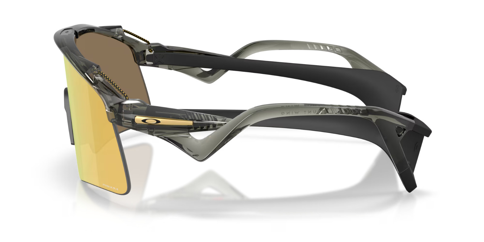Oakley STUNT WING Sunglasses OO9519-0241 Grey Smoke Frame W/ PRIZM 24K Lens