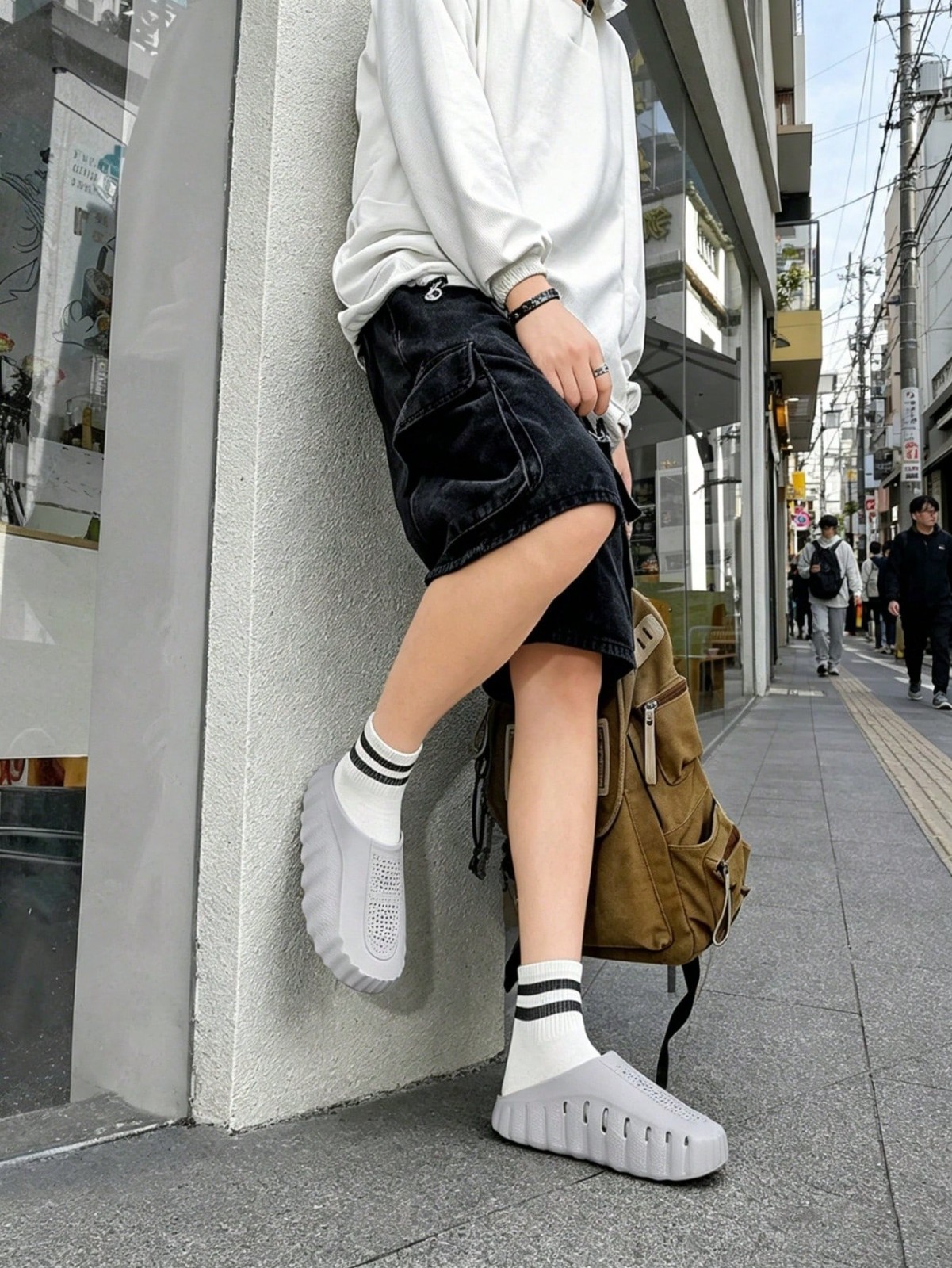 Mind 001 Men Slip‑on Breathable Thick Sole House Slippers