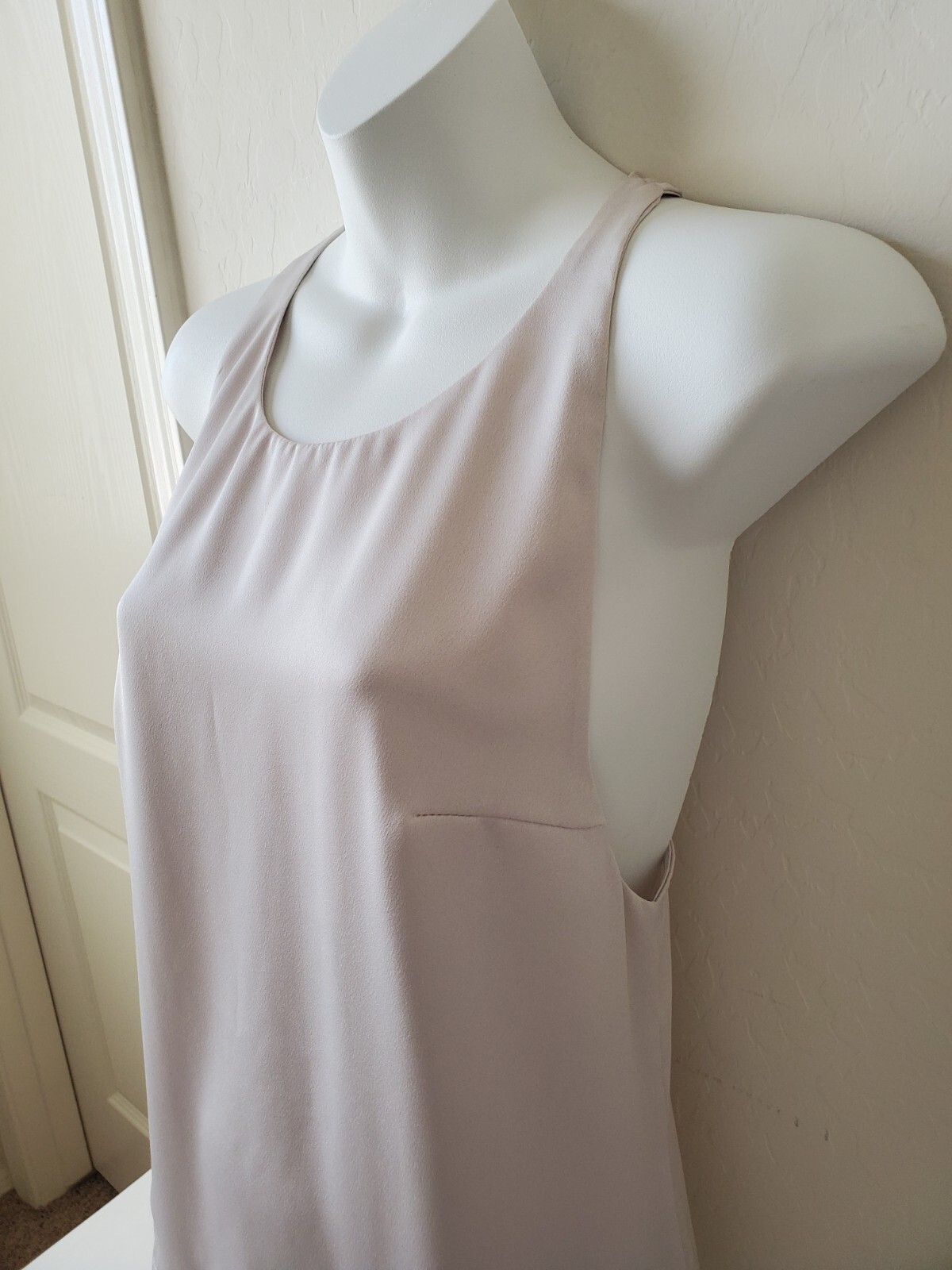 Bondi Born Eden Recycled Polyester Color Moon Beige Tank Top – Size Small