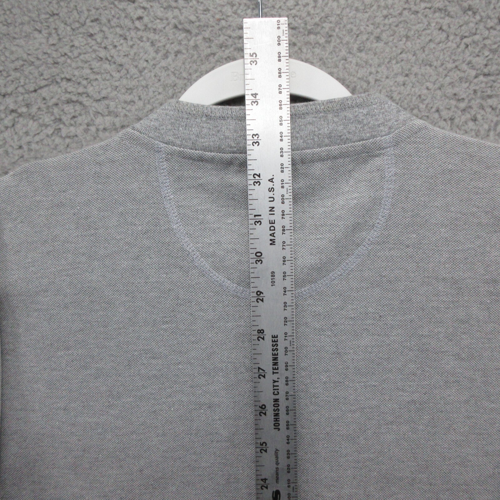 Raiders Vintage Long Sleeve Henley Shirt Mens Extra Large Gray Football Oakland