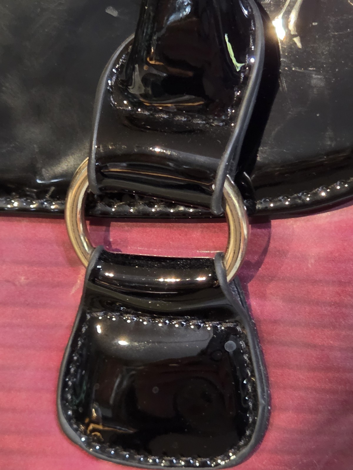 Julia And Michael Burgandy Black Handbag Purse Set