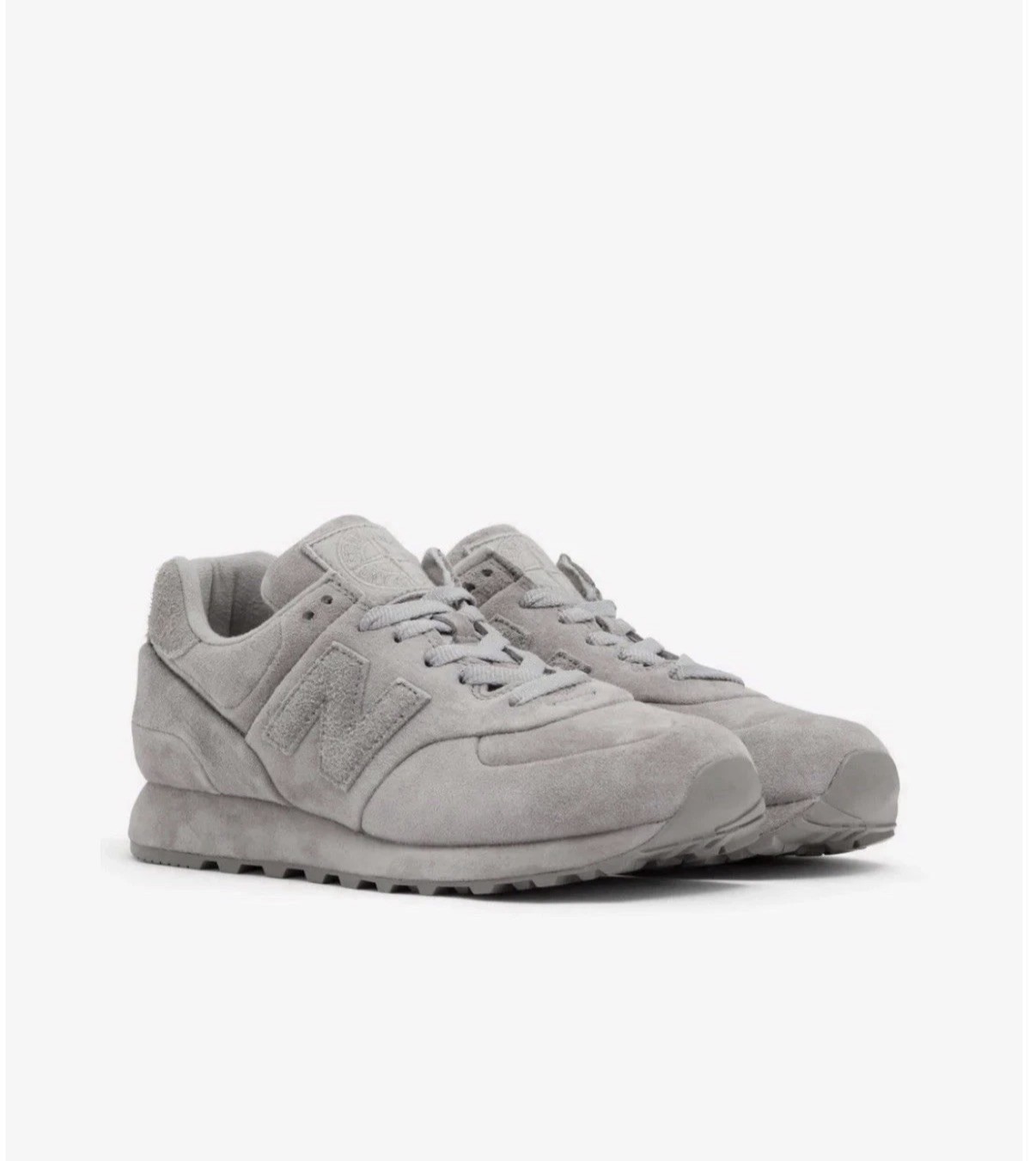 Stone Island x New Balance 574 Ghost Light Gray (2026) Men Size 12 U574BSSG.