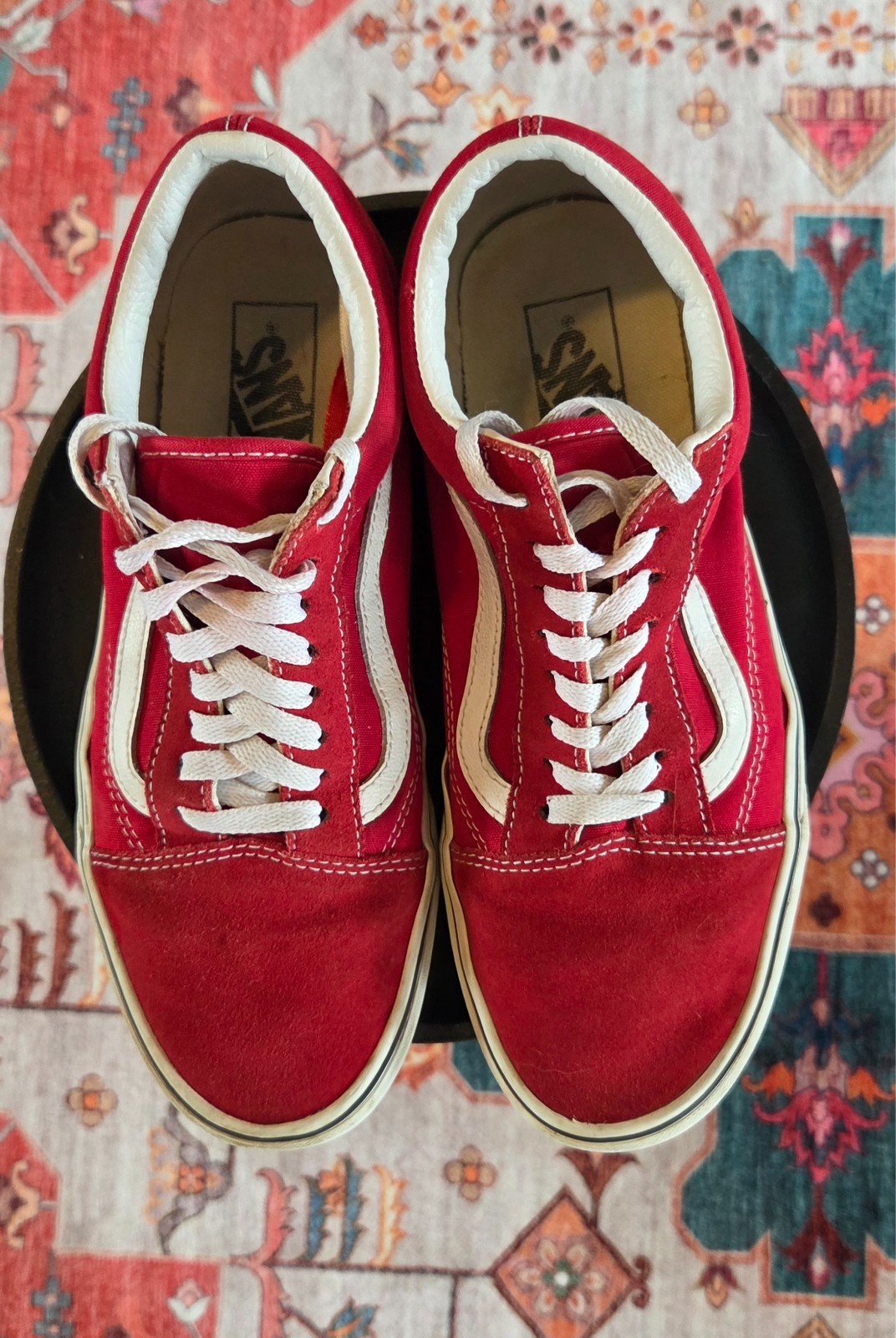 Vans (Women’s 10) Old Skool Racing Red