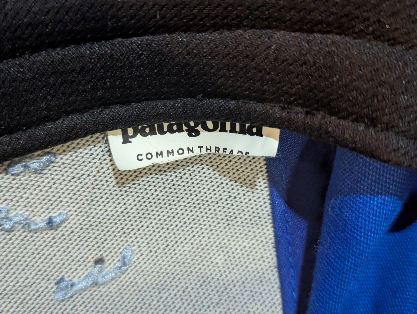 Patagonia Surfer Roger That CAP Rare Blue Hat Surfing Surf Beach Ocean Waves