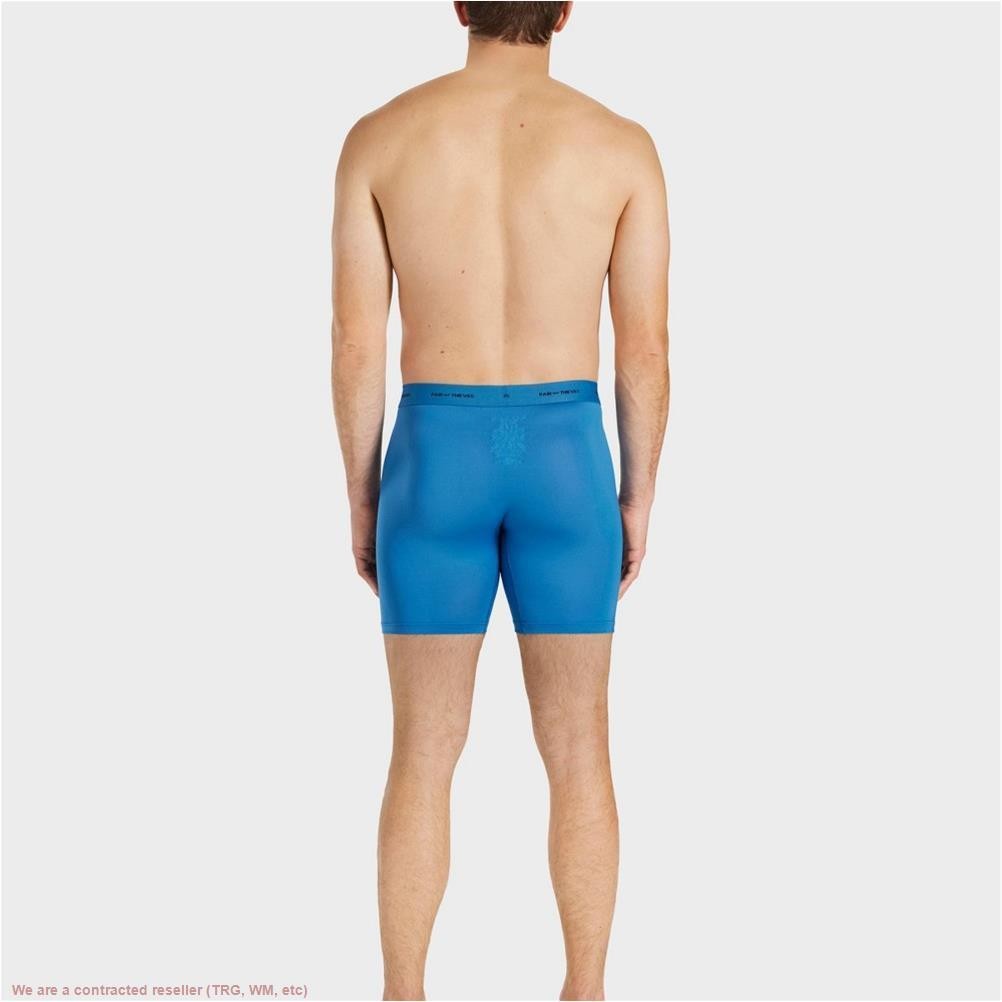 Pair of Thieves Men’s Quick Dry Long Leg Boxer Briefs 3pk -Blue M *SEE DEAL!!!*