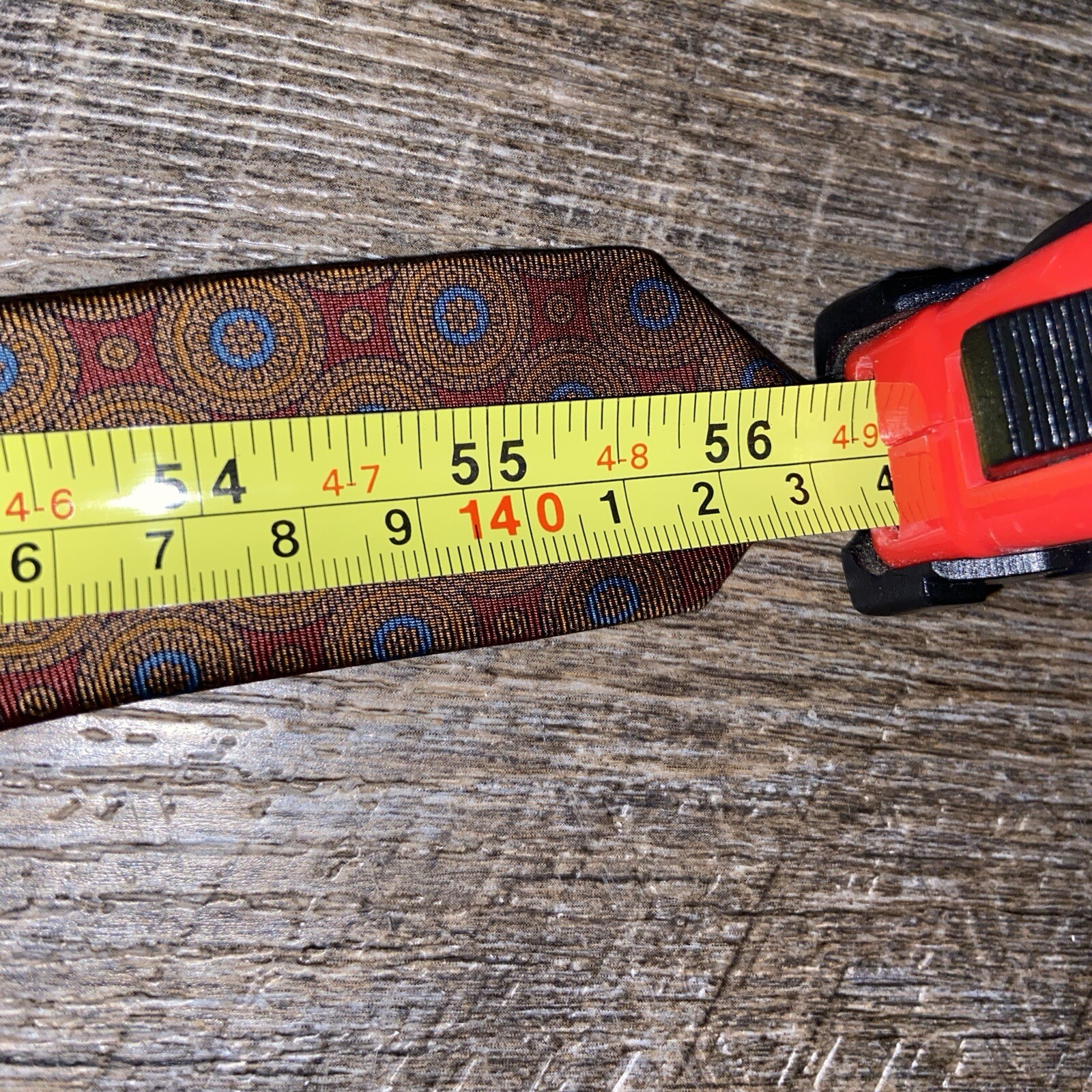 Jack Henry Kansas City By John Comfort Tie All Silk Red Tan Blue Made In England