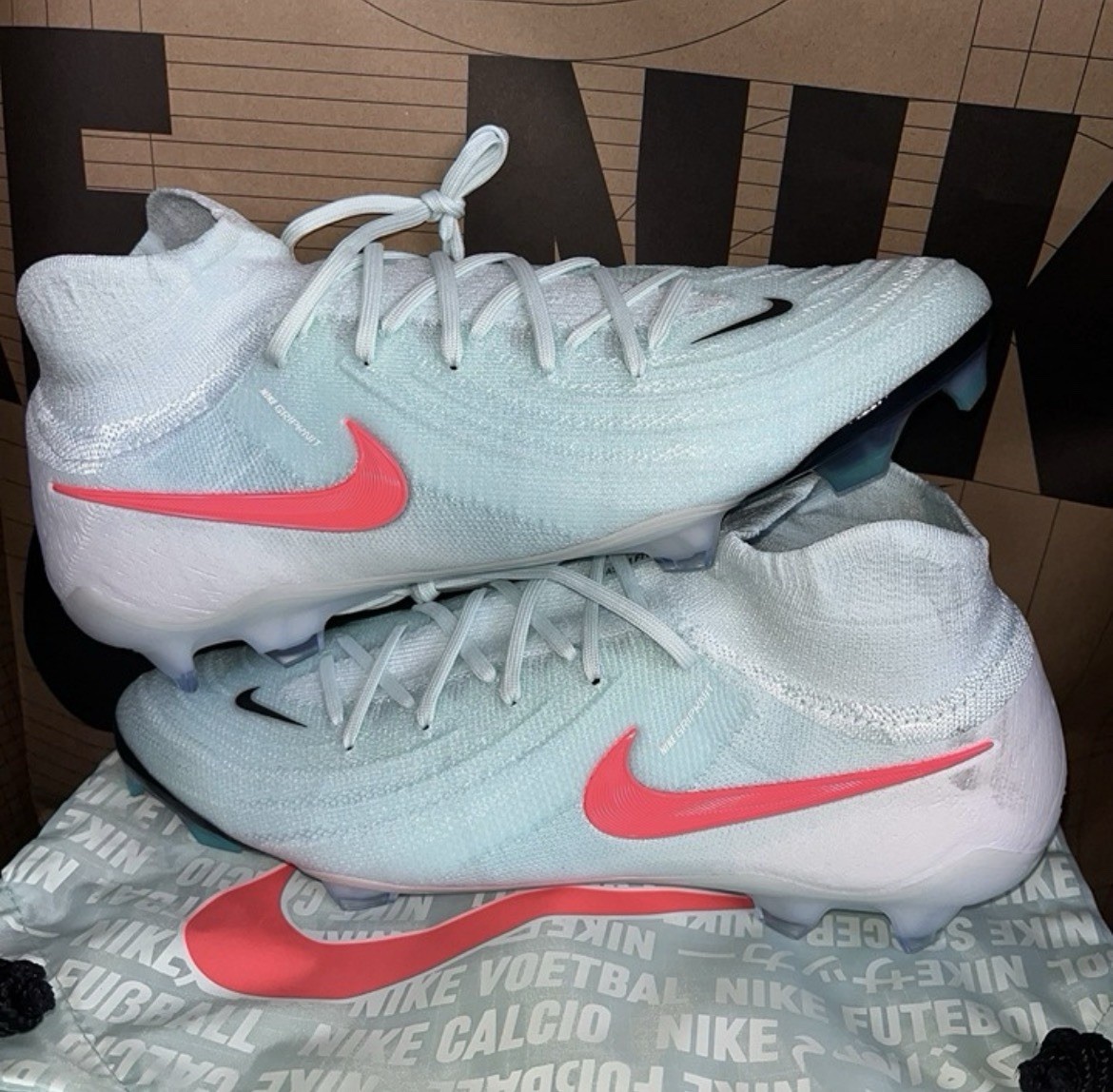 NEW Nike Phantom Luna 2 Elite FG “Mad Energy Pack” Mint NBY FJ2572-300 Size 11