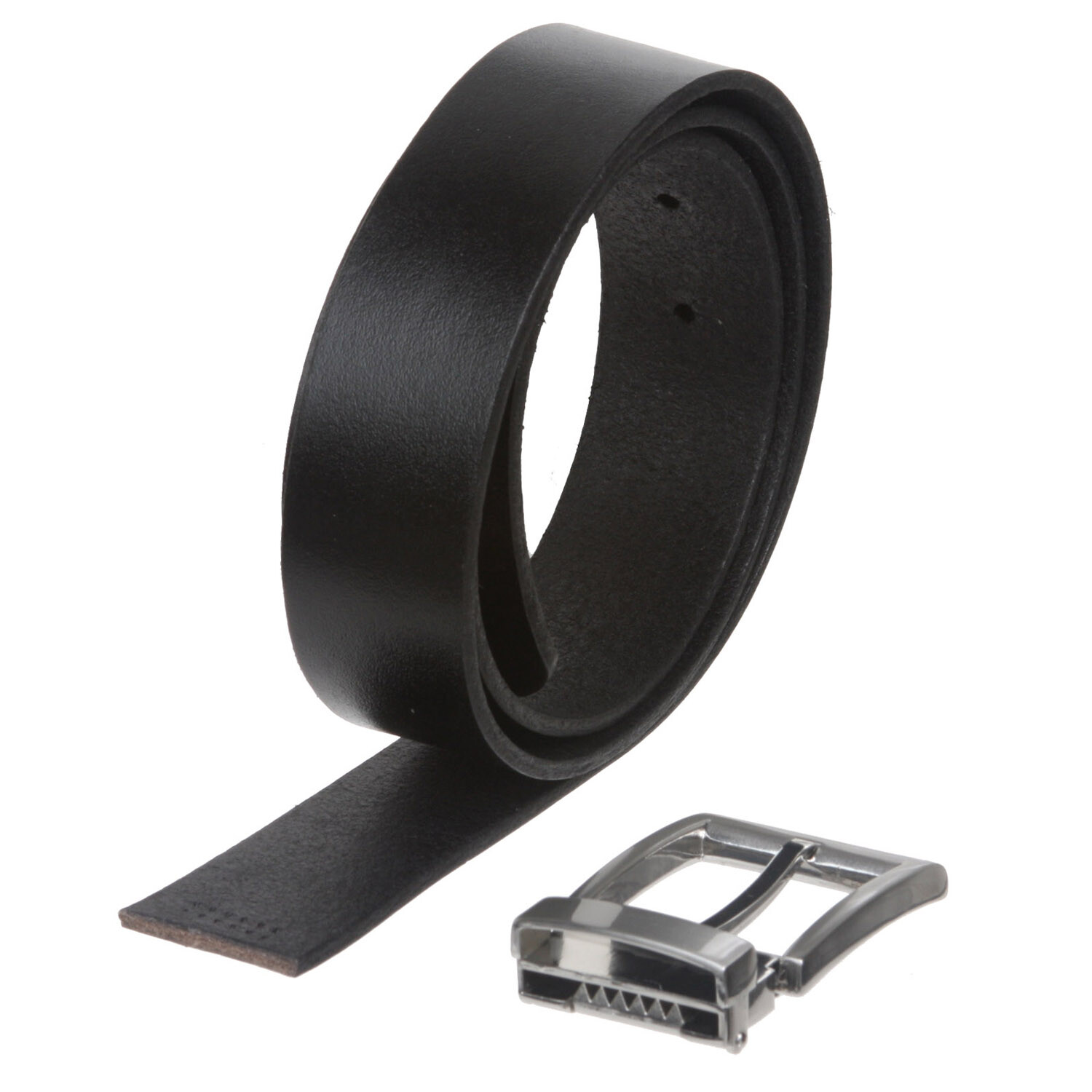 1 1/4 Inch (33 mm) Clamp On Nickel Free Cut-to-Fit Leather Belt