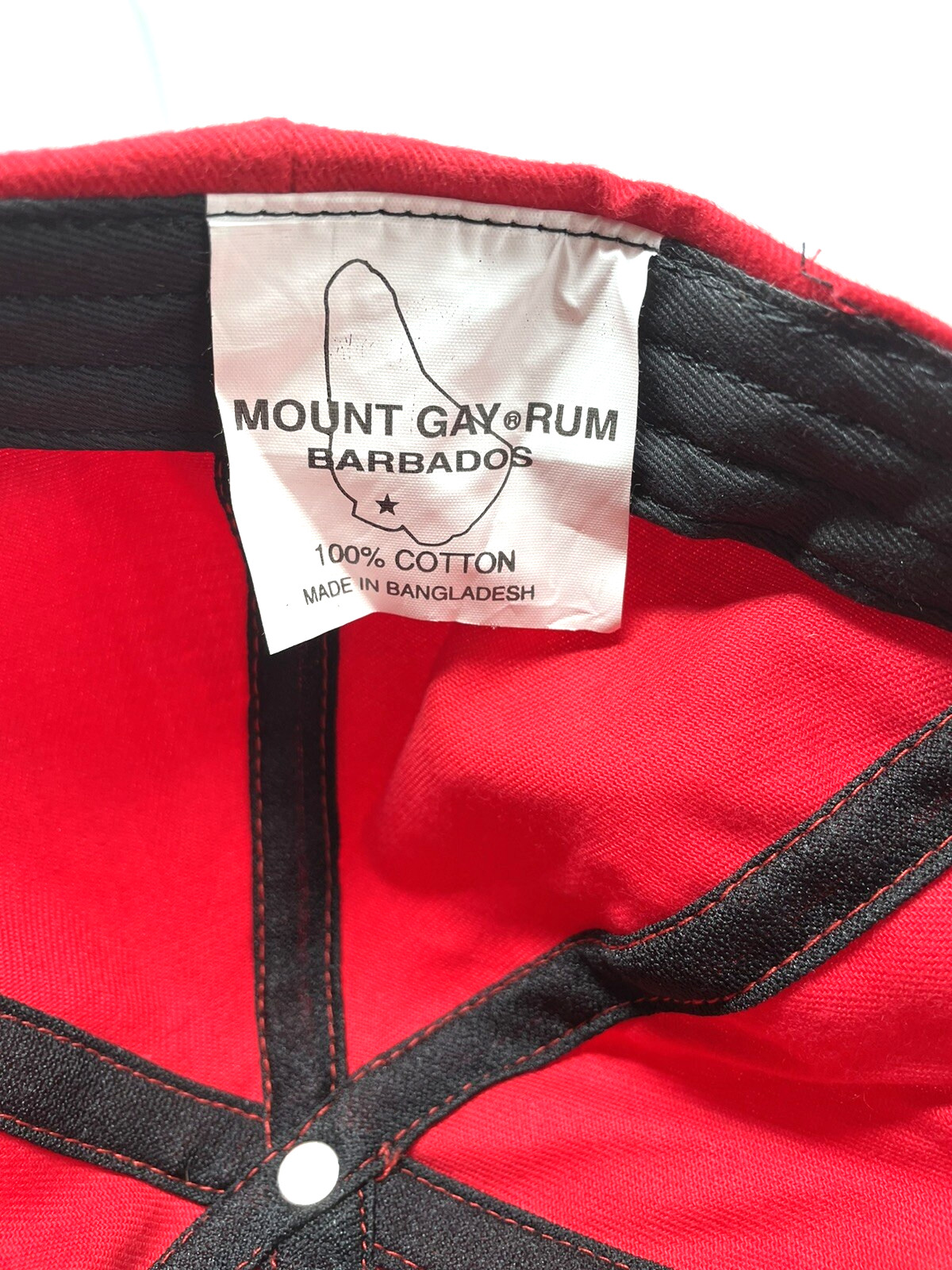 Mount Gay Rum Hat- 2001 Easter Regatta Cayman Islands Sailboat Race Barbados HTF
