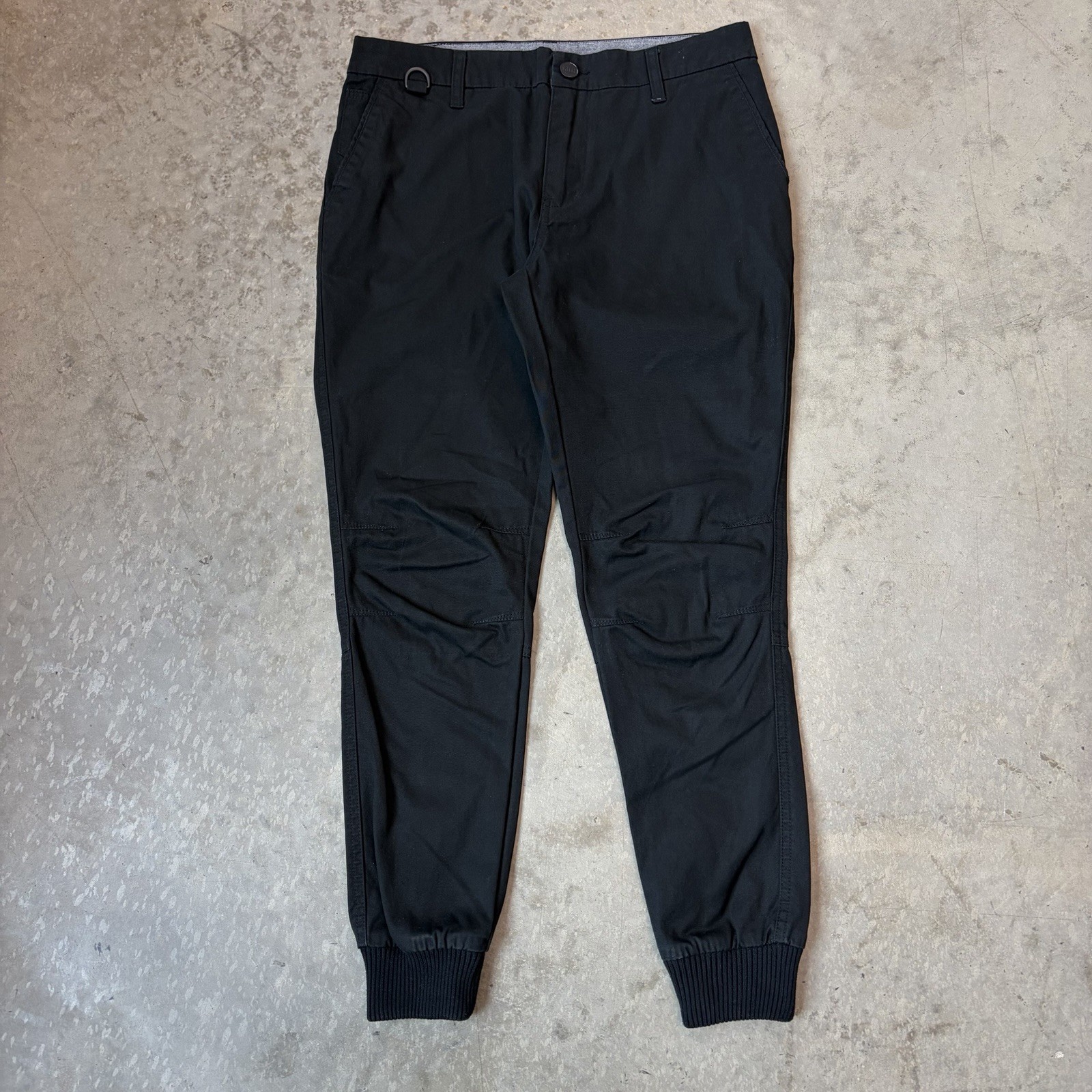 Kith Classics Mercer 1 Pants Original Ronnie Fieg Jogger Black Casual Mens 31×28