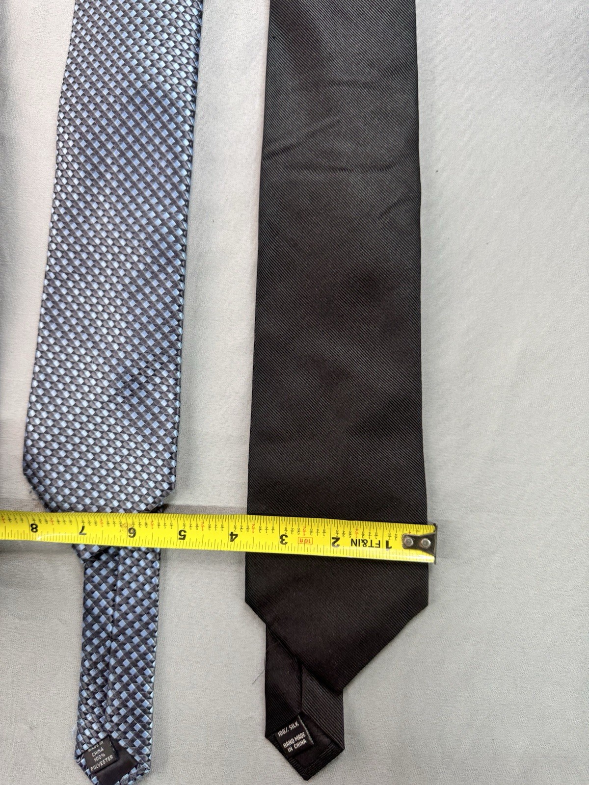 Lot Of 4 Various Brand Ties Dress Shirt Tie Calvin Klein Michael Kors Tommy Hilf