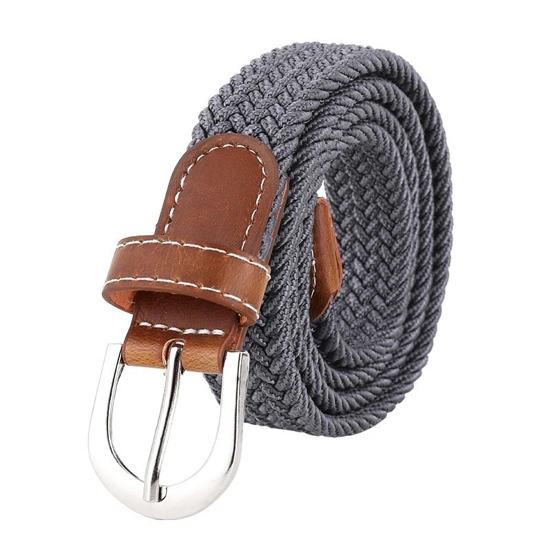 Elastic Fabric Braided Belt,Enduring Stretch Woven Belt for Unisex Men/Women/Jun