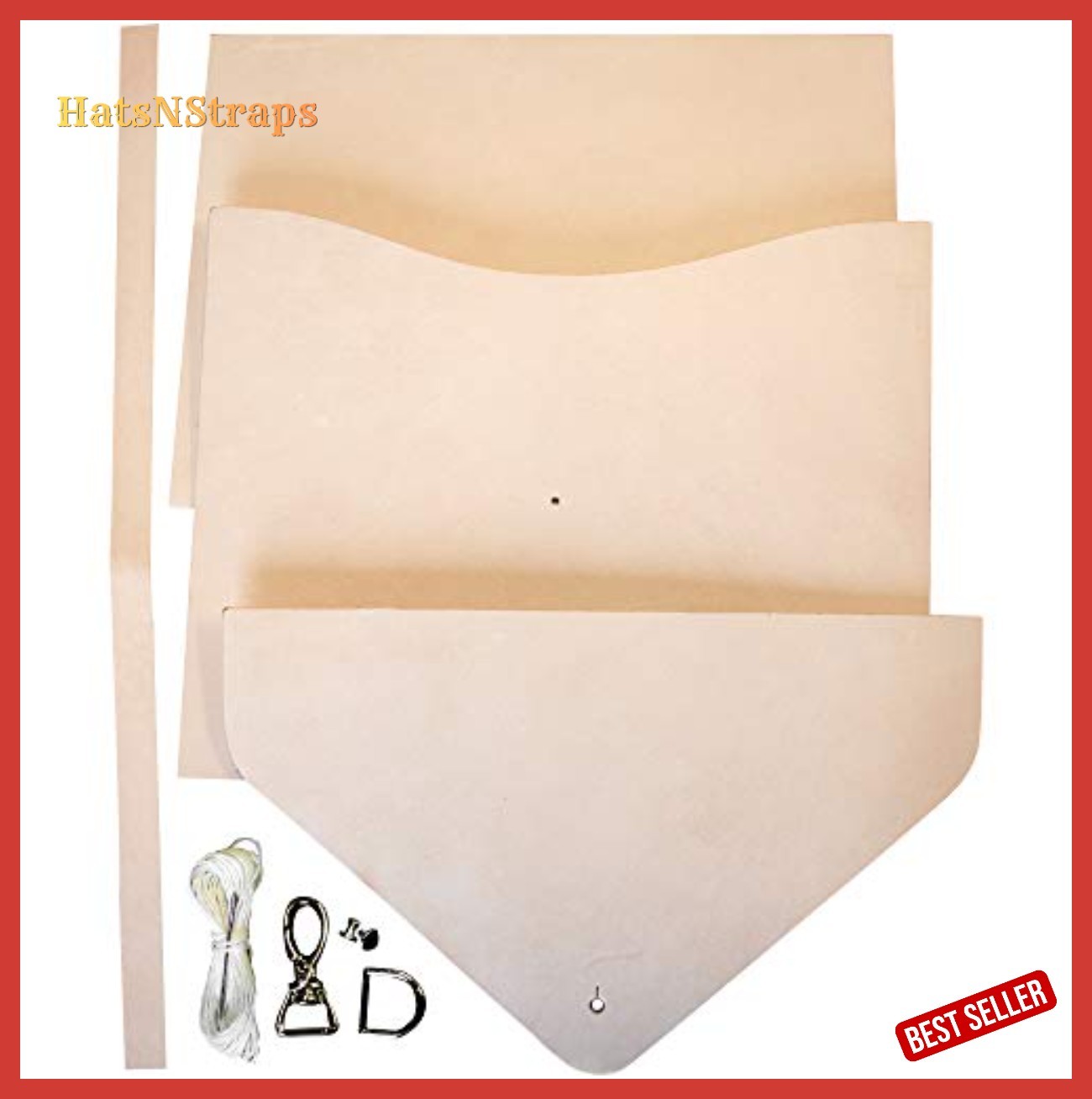 Envelope Clutch Purse Kit Leather Tooling Hardware Button Strap