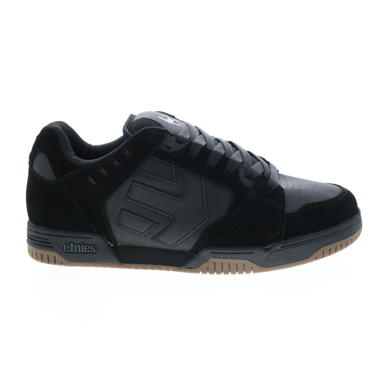 Etnies Faze 4101000537544 Mens Black Suede Skate Inspired Sneakers Shoes