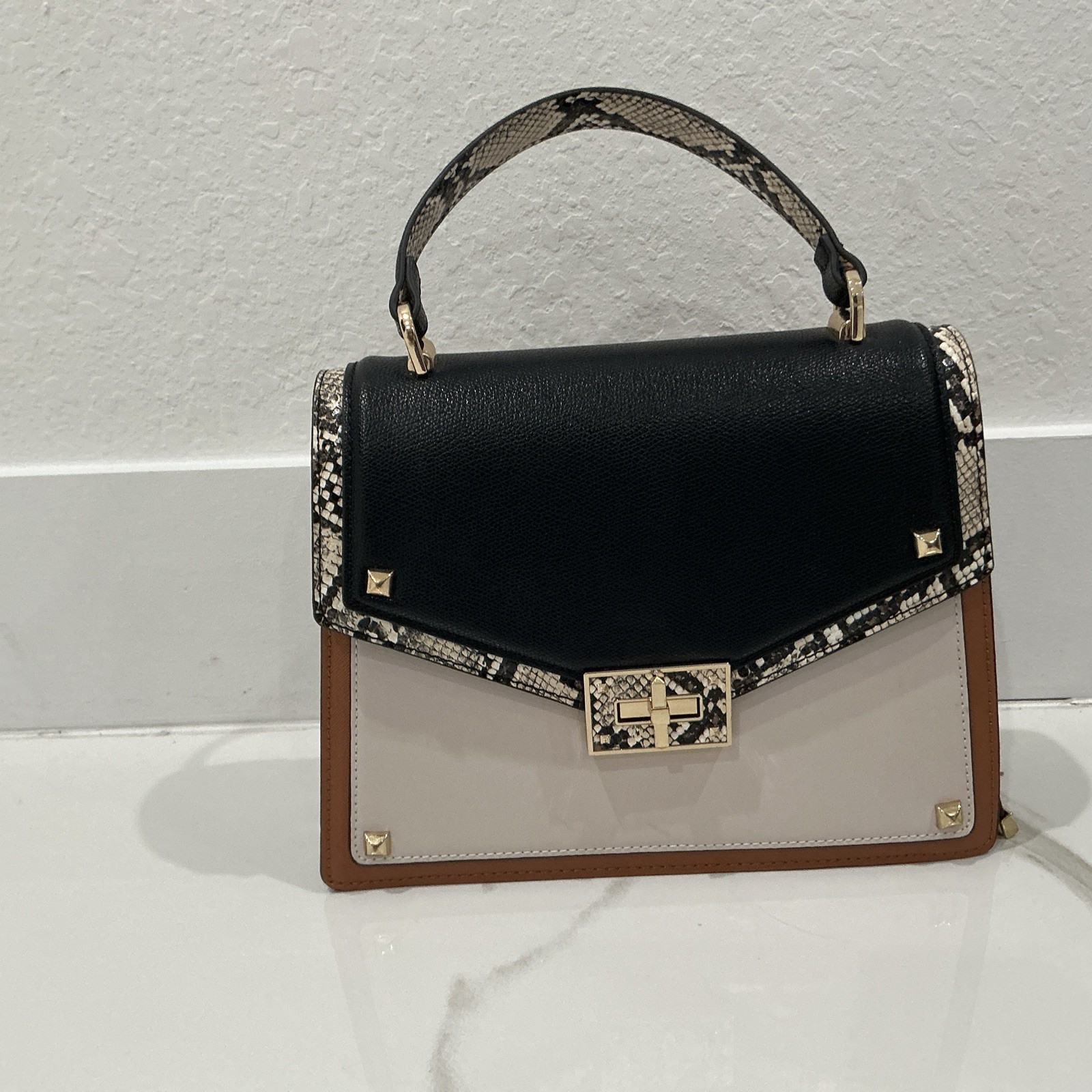 aldo handbag snakeskin