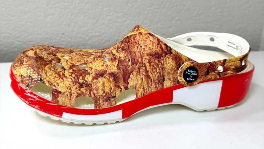 🍗 CROCS x KFC Bucket Clogs Limited Edition Chicken Collab {W9 / M7} NO JIBBITZ