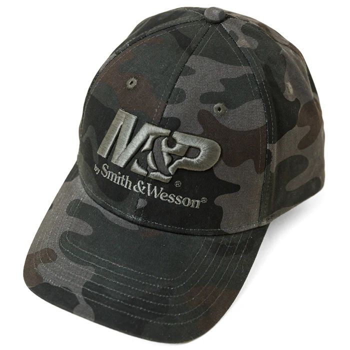 M&P by Smith & Wesson Dark Camo Embroidered Logo 6-Panel Cap