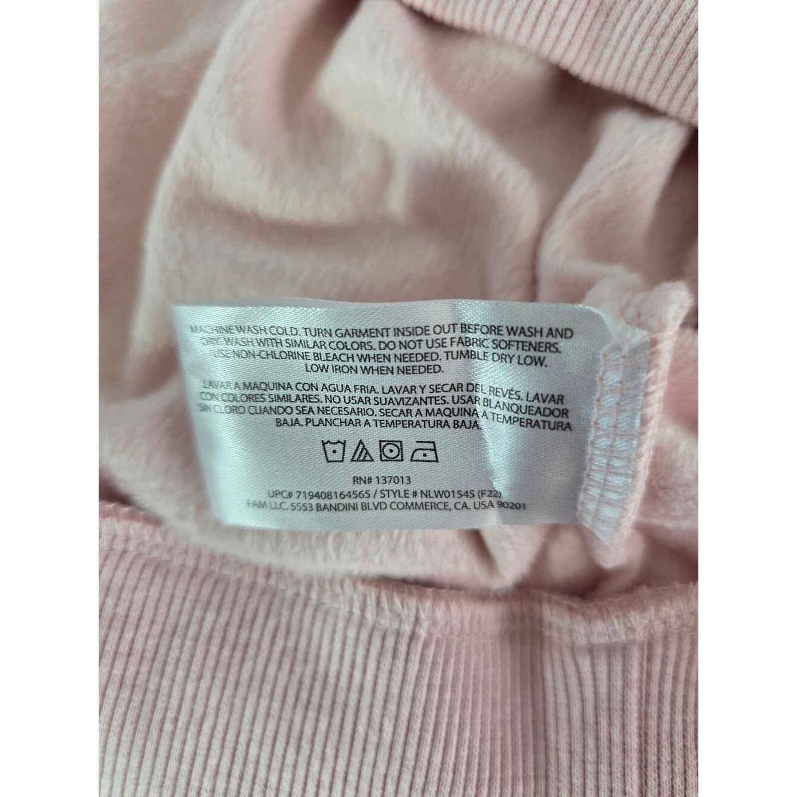 NWT Banana Republic Pink Velour Pullover Sweatshirt XL Soft Lounge