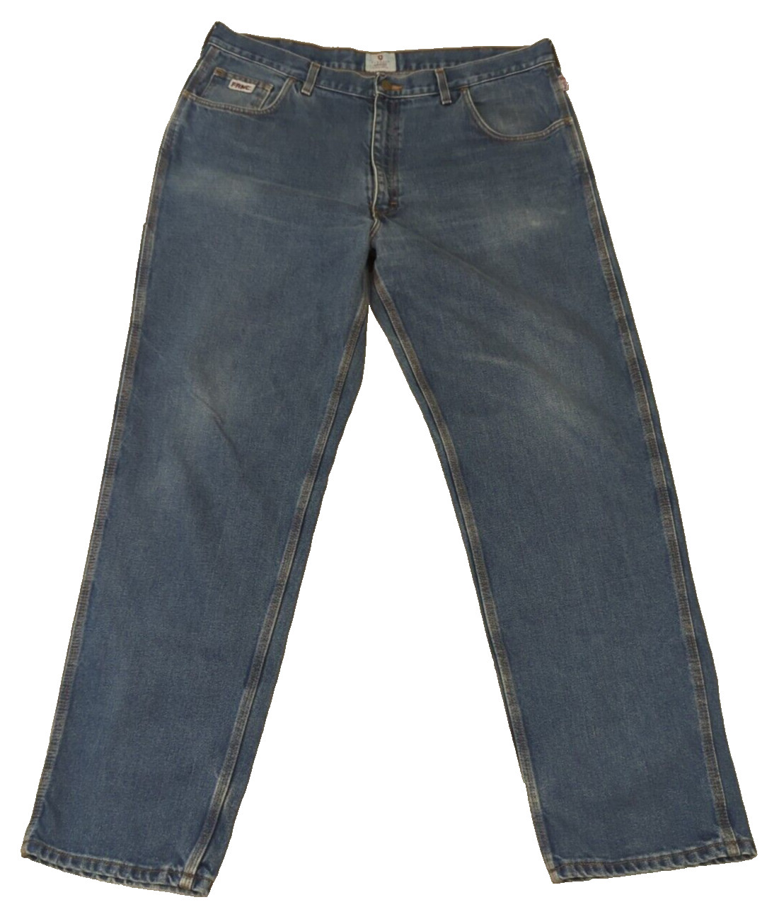 Tyndale Men’s Jeans FRMC Fire Resistant Carpenter Blue 40×32 Made in USA F290T