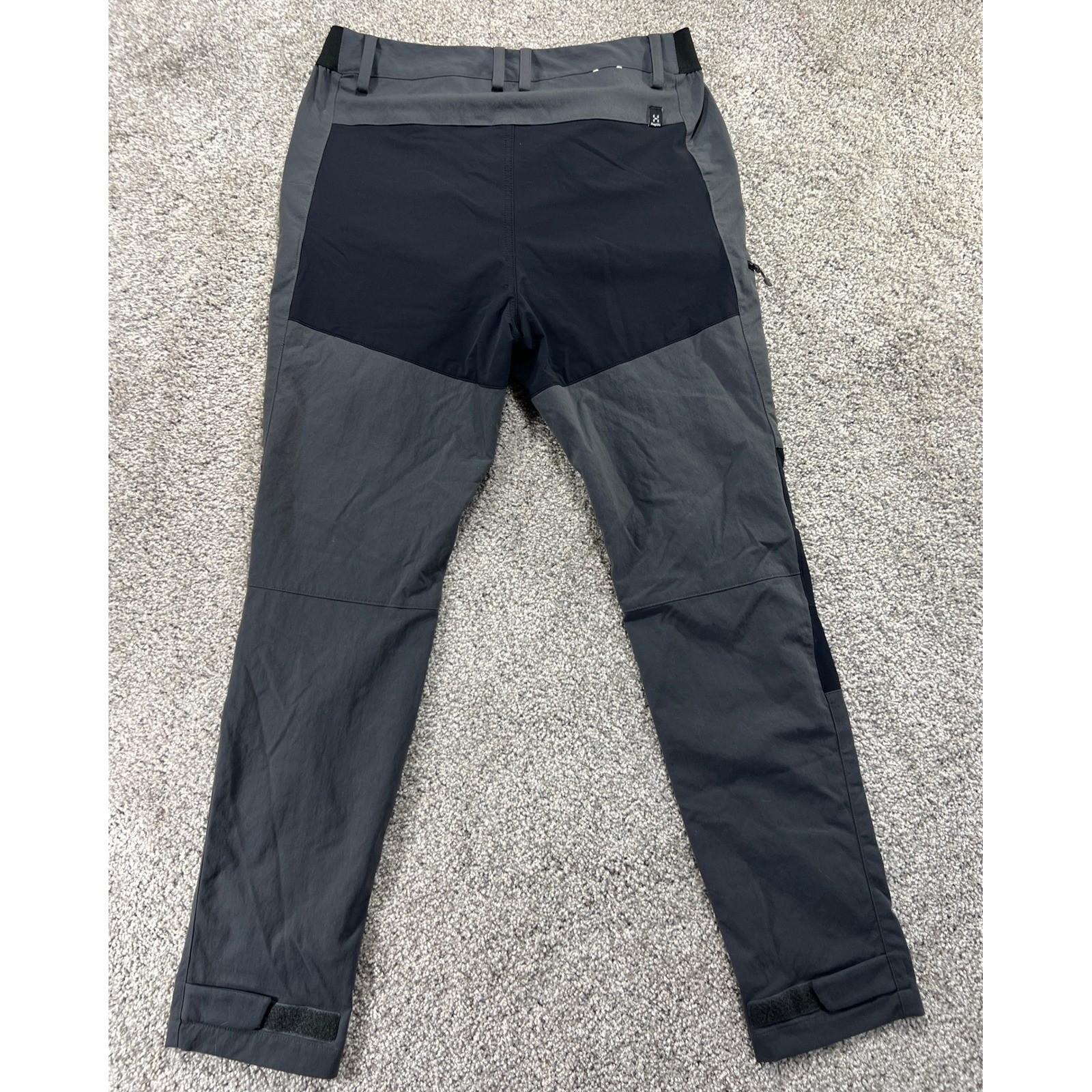 Haglofs Mens Rugged Flex Pants Magnetite Black Hiking Trekking 605212 Size 34