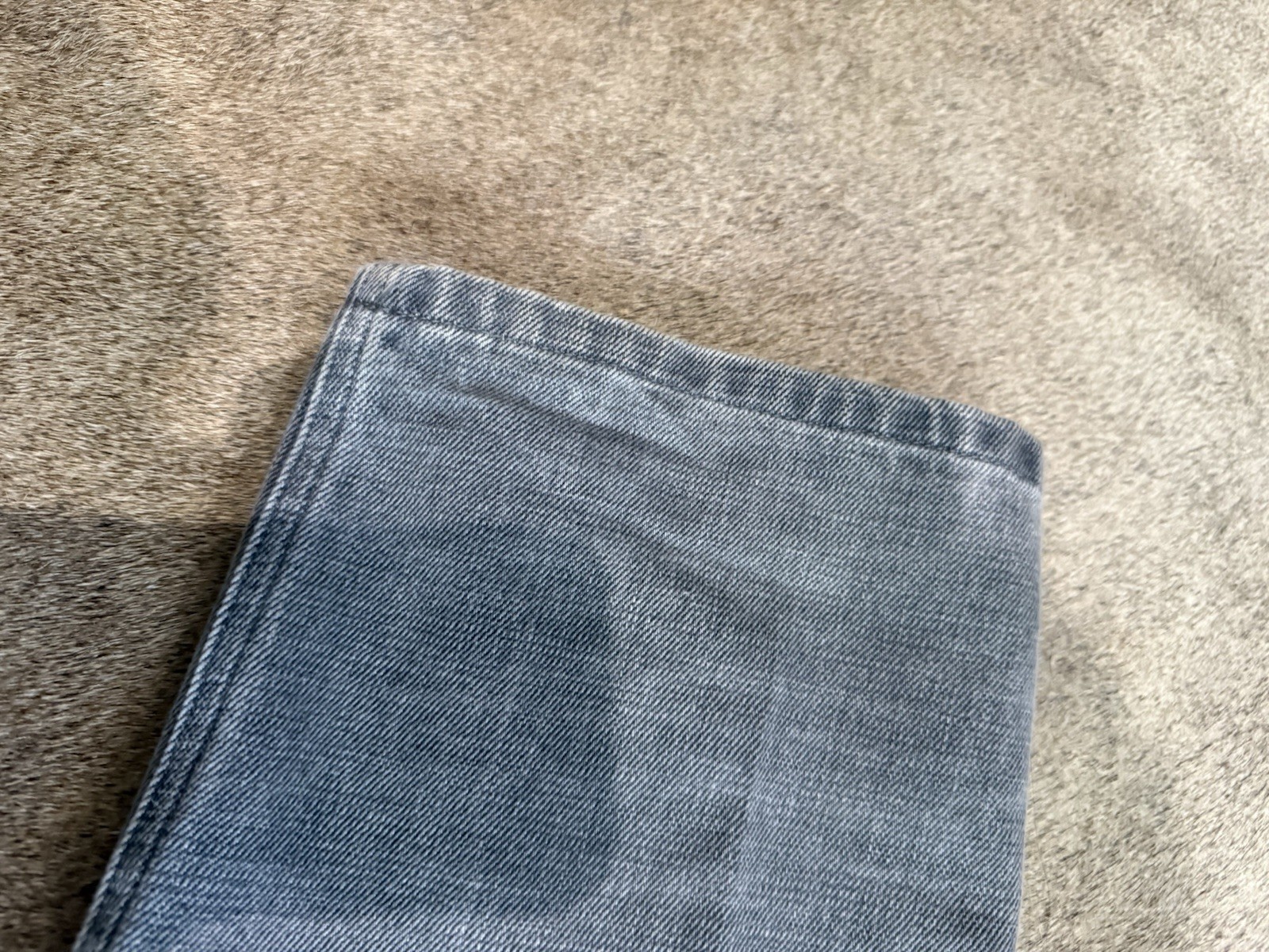 Todd Shelton Men’s Gray Straight Mid Rise Denim Jeans *Read Below*