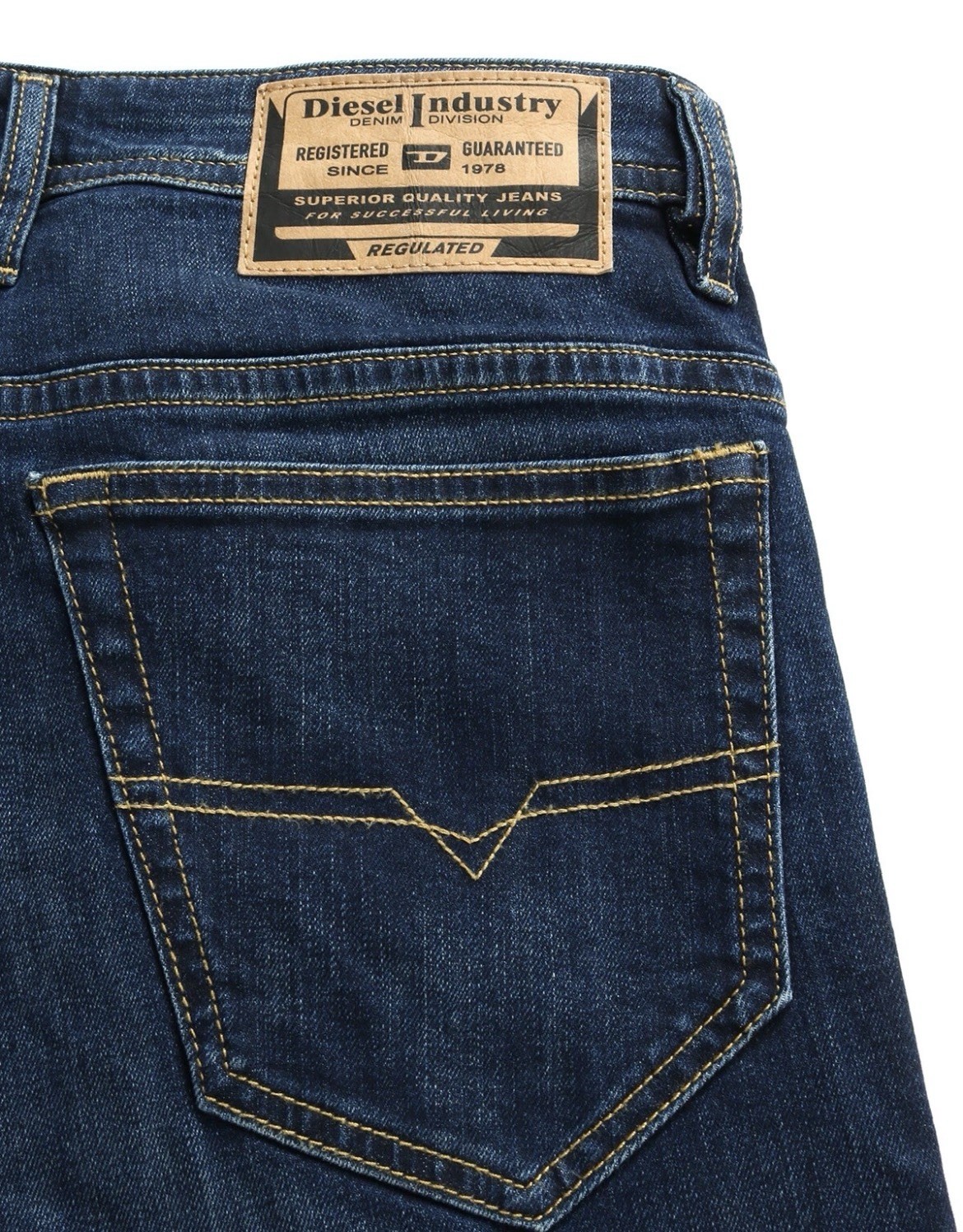 Diesel Thommer Slim Stretch Jeans – Thommer-R RB065 Dark Blue 34×32 NWT