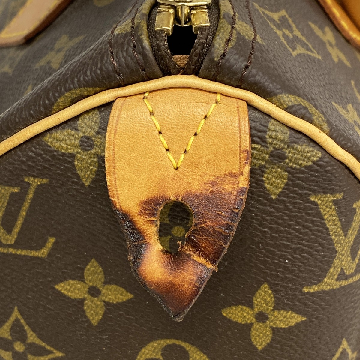 Auth [6ge5825] LOUIS VUITTON Handbag Monogram Speedy 30 M41108 Brown [Pre-ow…