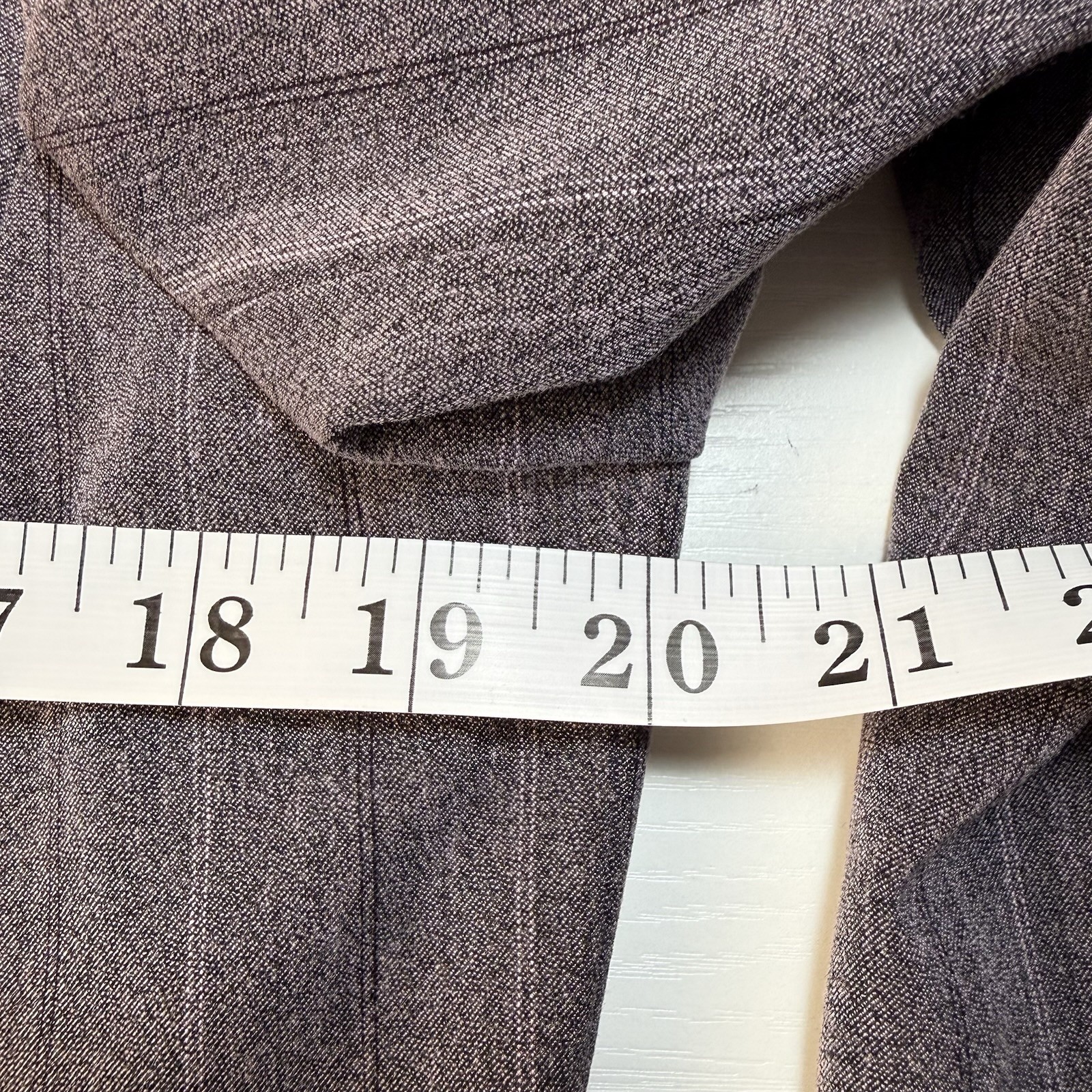 Vintage Y2K Norton McNaughton Stretch Blazer 8 Dark Academia Pinstripe Corpcore