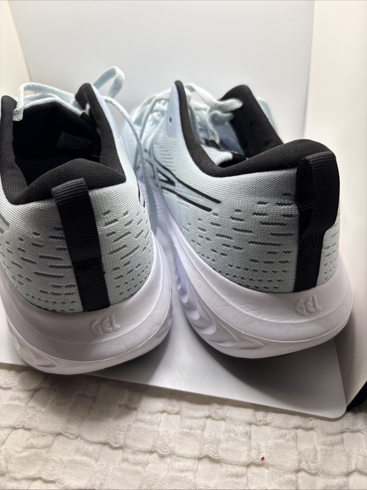 NIB MEN’S ASICS GEL EXCITE 10 COOL GREY/BLACK RUNNING SHOE SNEAKERS 10.5