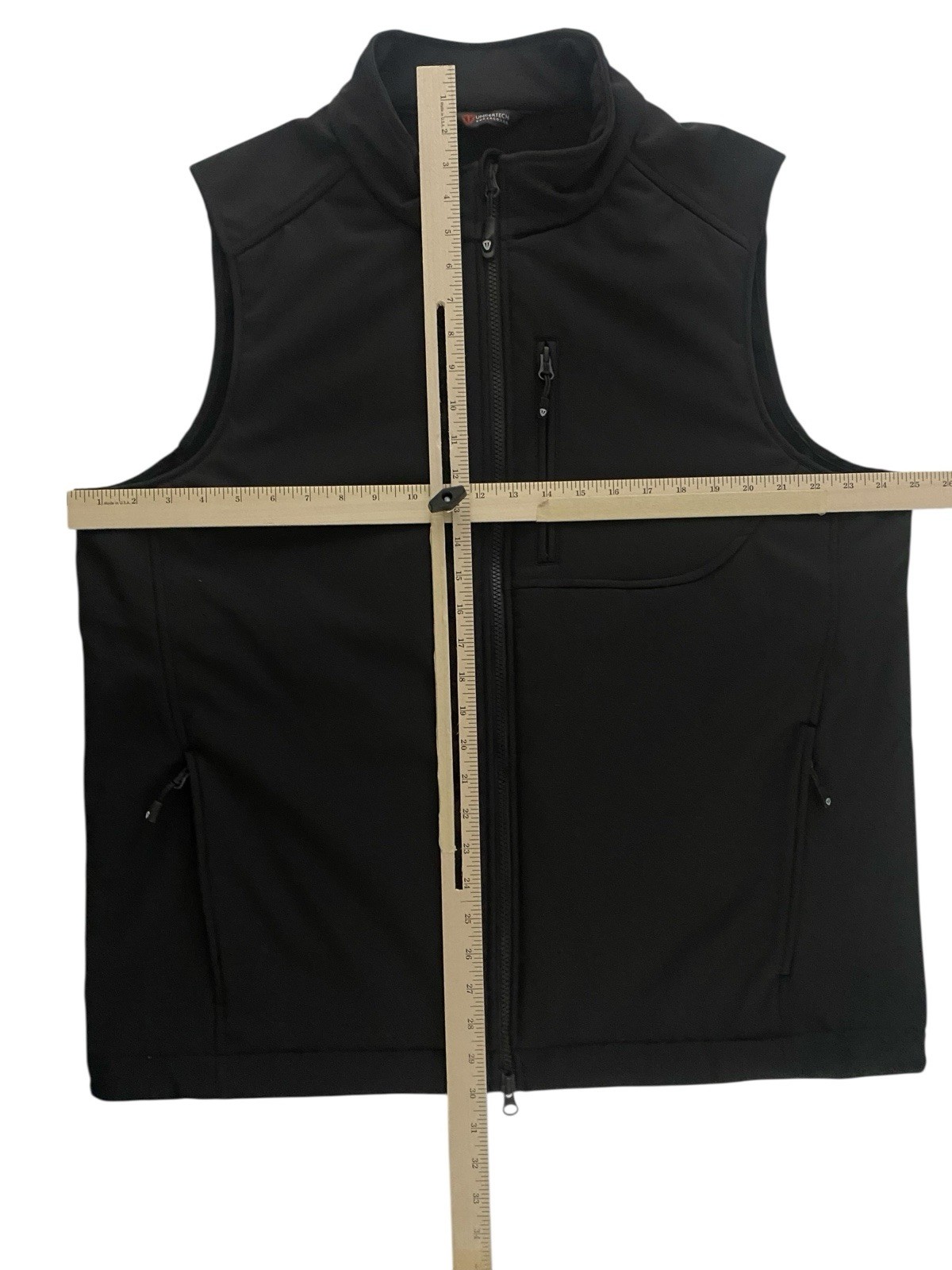 Undertech Undercover XXL Black Concealed Carry Vest With Keys Locking Pockets