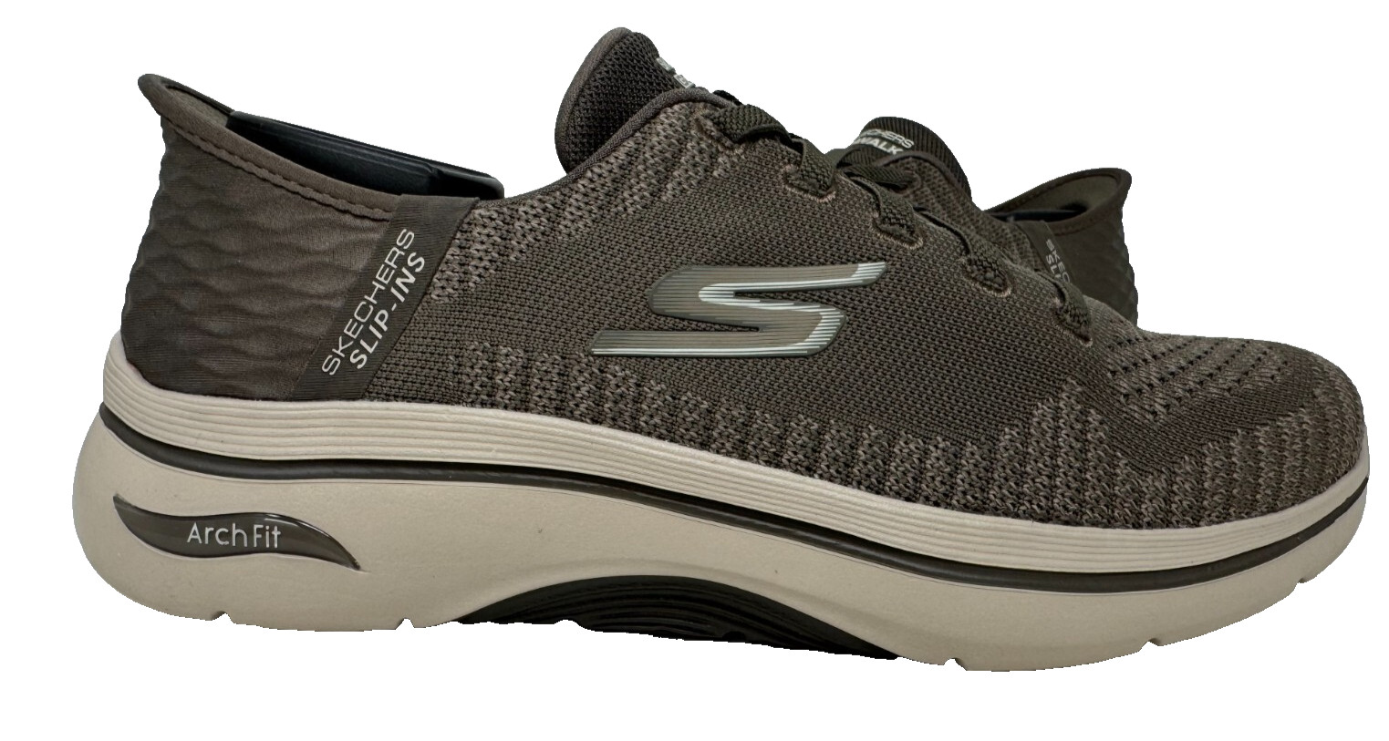 Skechers Men’s Slip Ins Arch Fit Grand Select 2 Shoes Taupe Size:9 187G